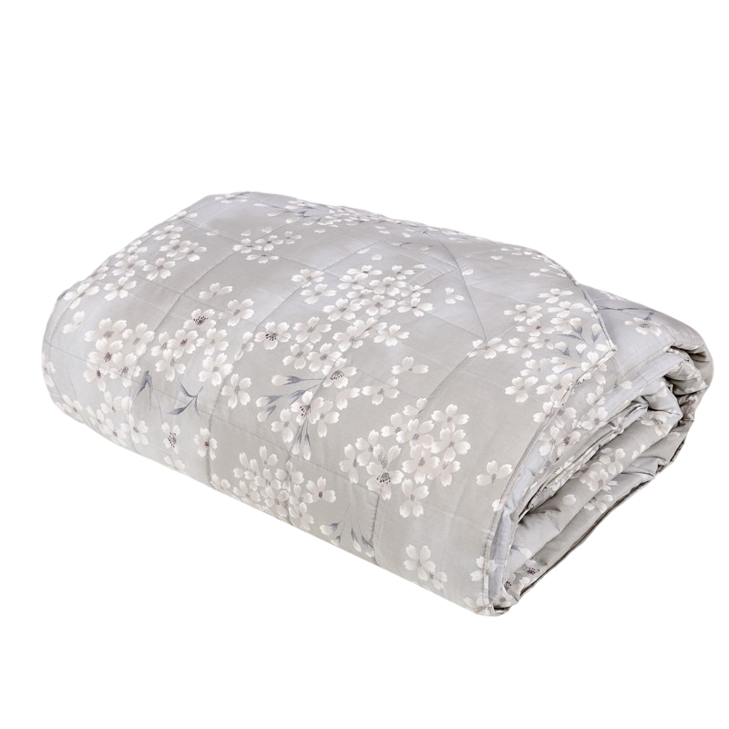 Trapuntino Percalle KIMONO Letto Fazzini Matrimoniale 270 x 270 Naturale