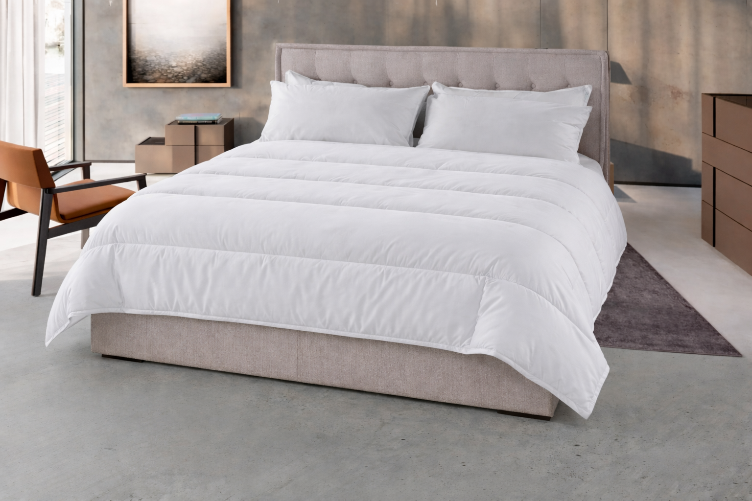 Piumino Leggero 100g Microfibra Made in Italy LIGHT Letto Moreali Tessile Casa Singolo 155 x 200 Leggero 100 g/mq