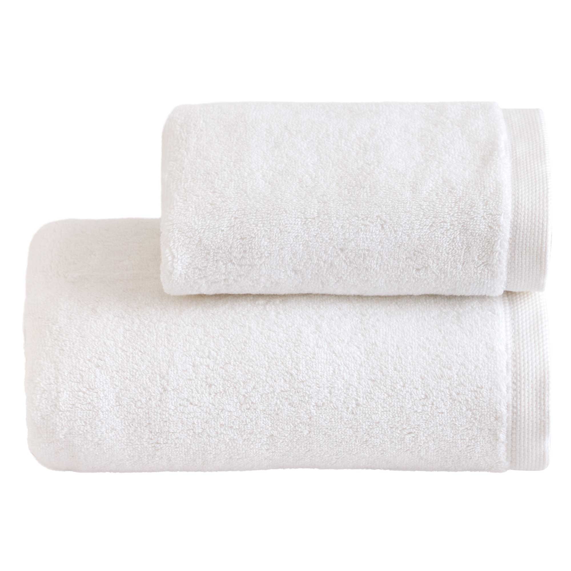 Set Asciugamani Super Soft ABBRACCIO Bagno Moreali Tessile Casa 60 x 100 / 40 x 60 Avorio