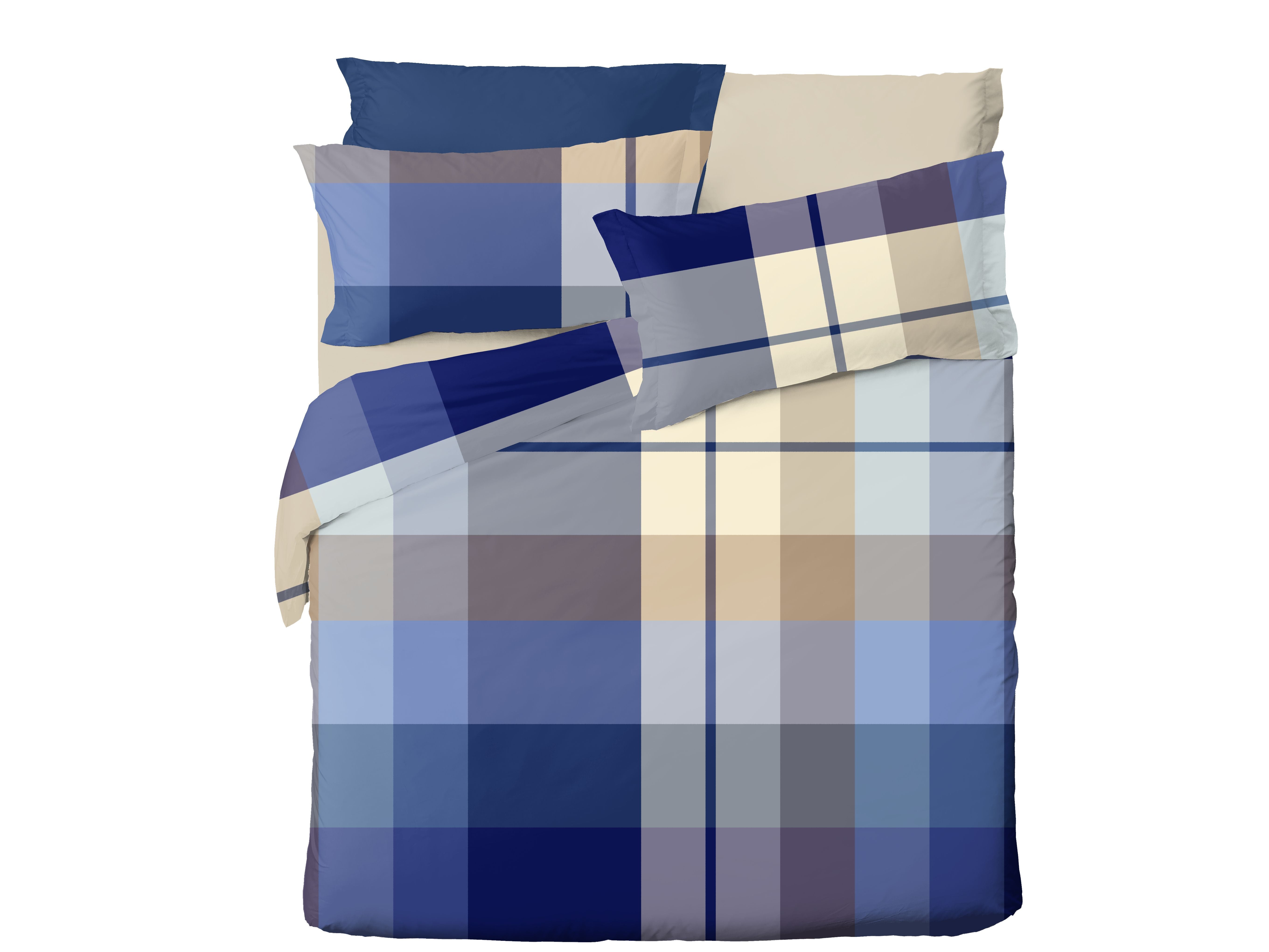 Parure Copripiumino BOSSI Azul Letto Bossi