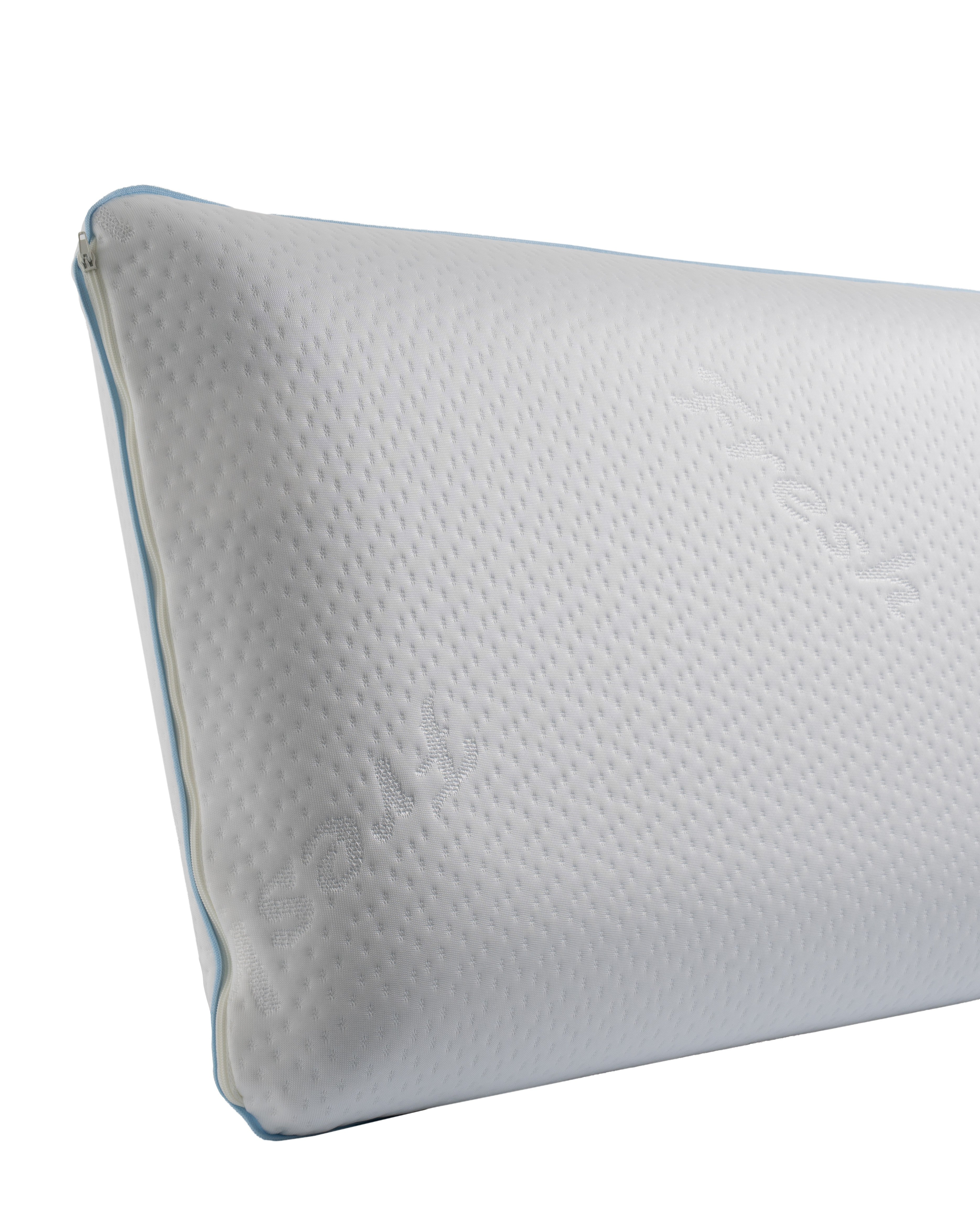 Guanciale in Memory Fresh Materasso Moreali Tessile Casa 13 cm Bianco