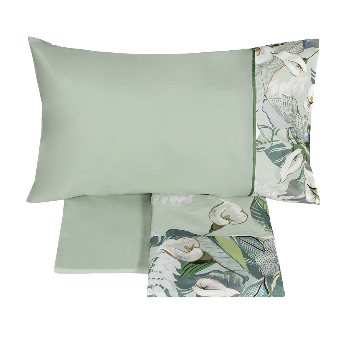 Completo Lenzuola Copriletto Percalle CALLE