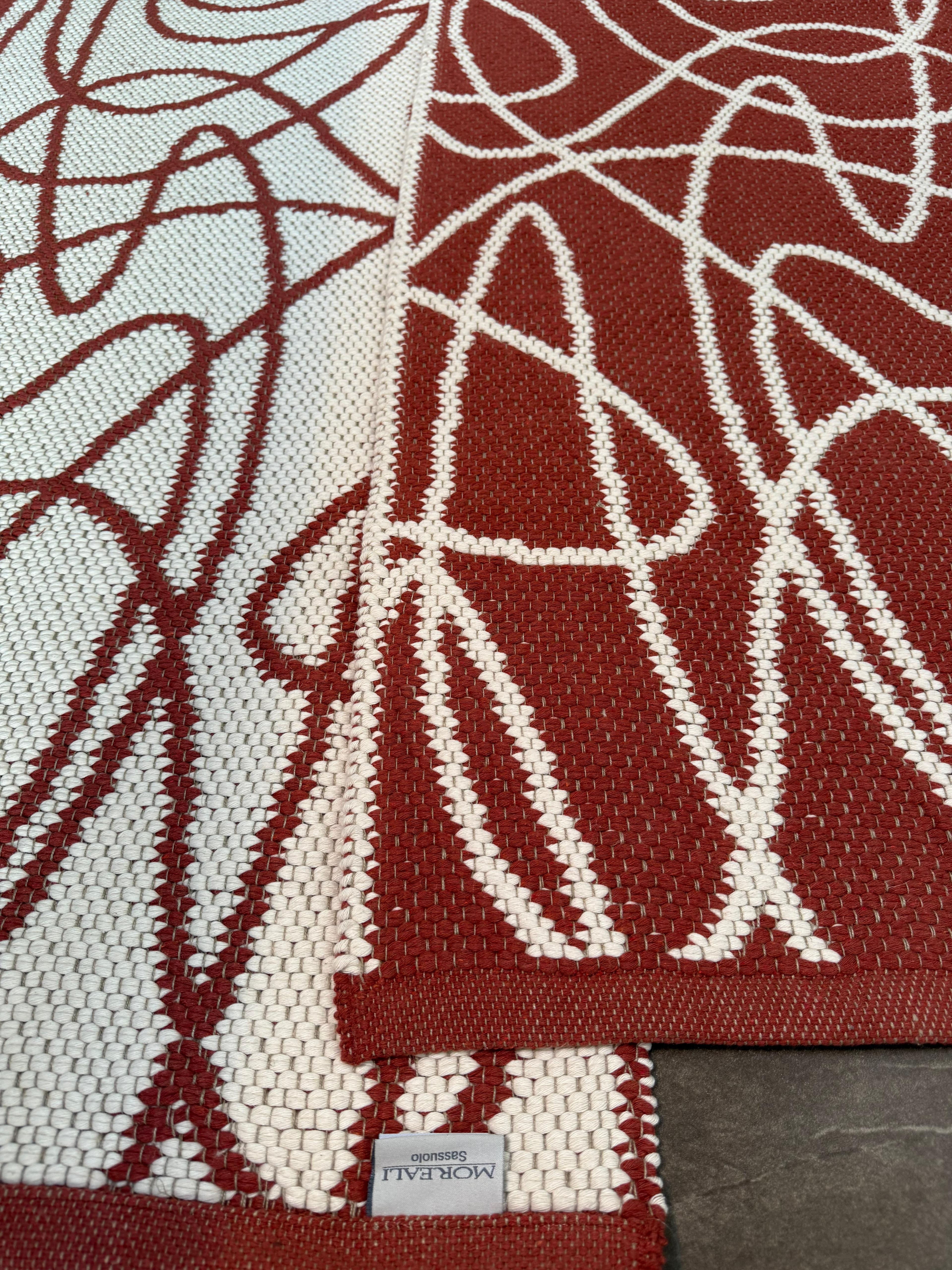 Tappeto Artigianale Lino/Cotone ABSTRACT Soggiorno Moreali Tessile Casa