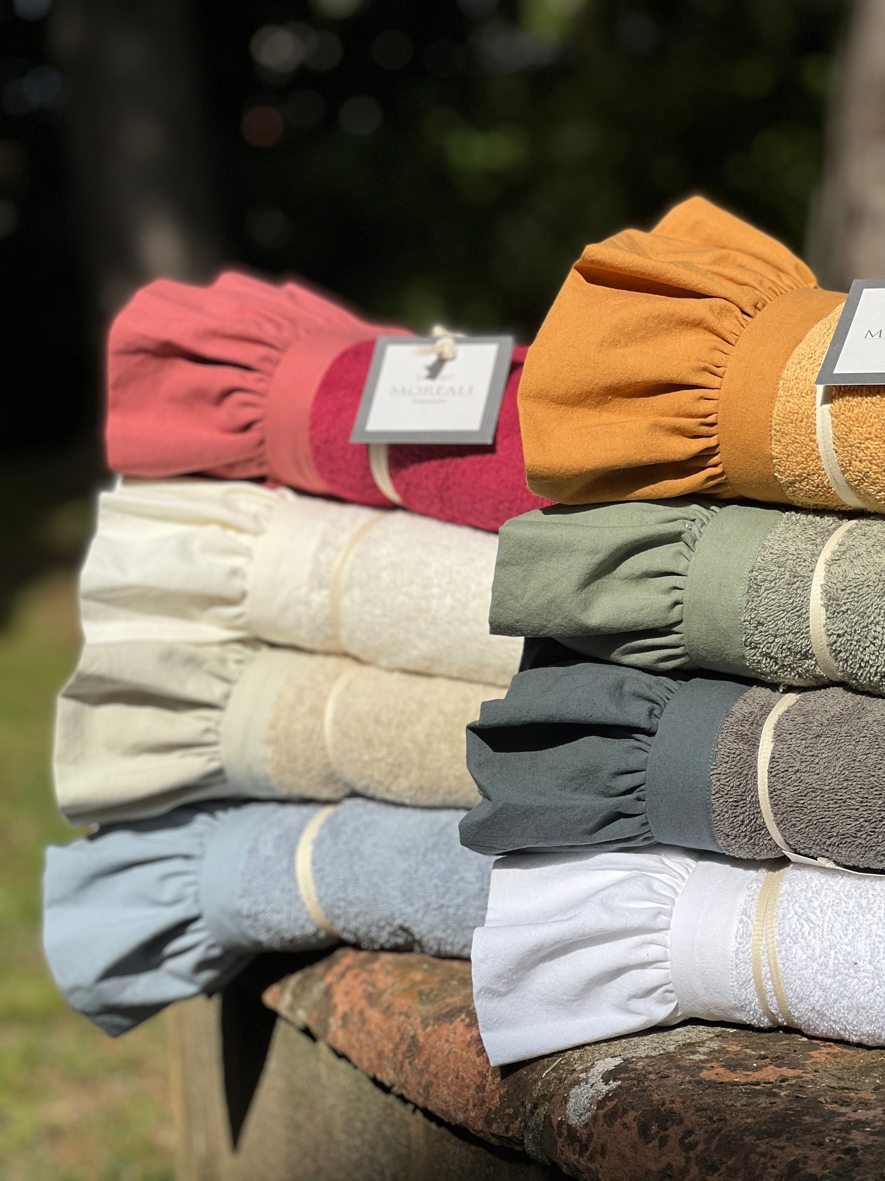 Set Asciugamani Frappa Bagno Moreali Tessile Casa