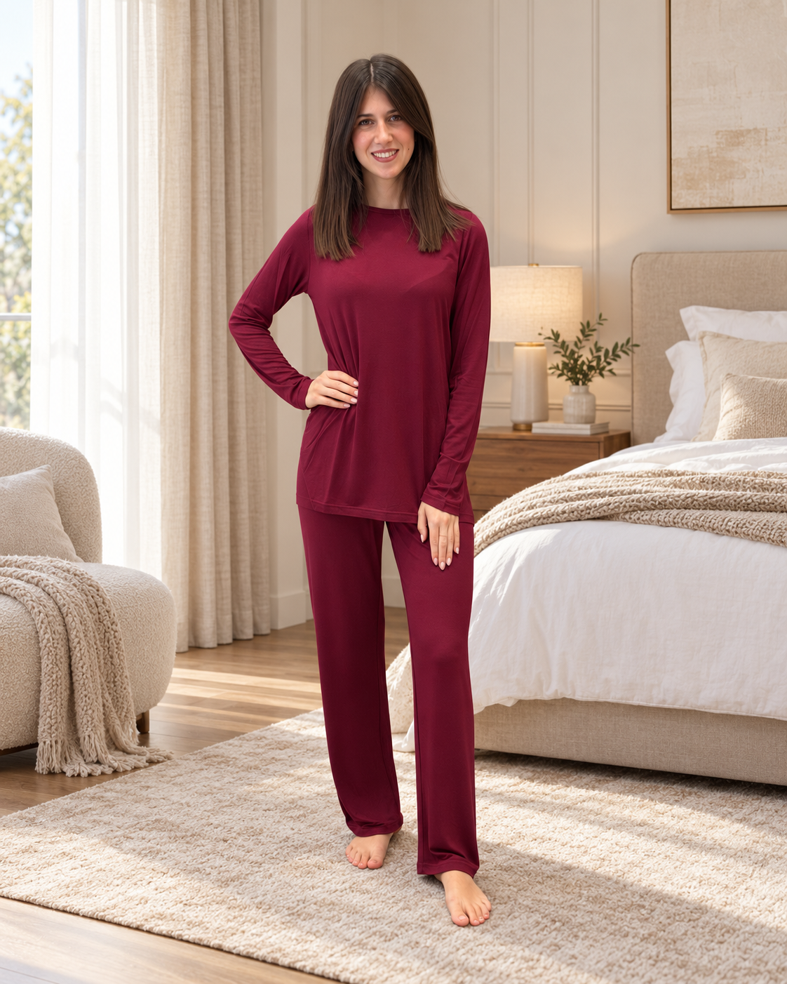 Pigiama In Viscosa EASY Abbigliamento Moreali Tessile Casa S Vinaccia