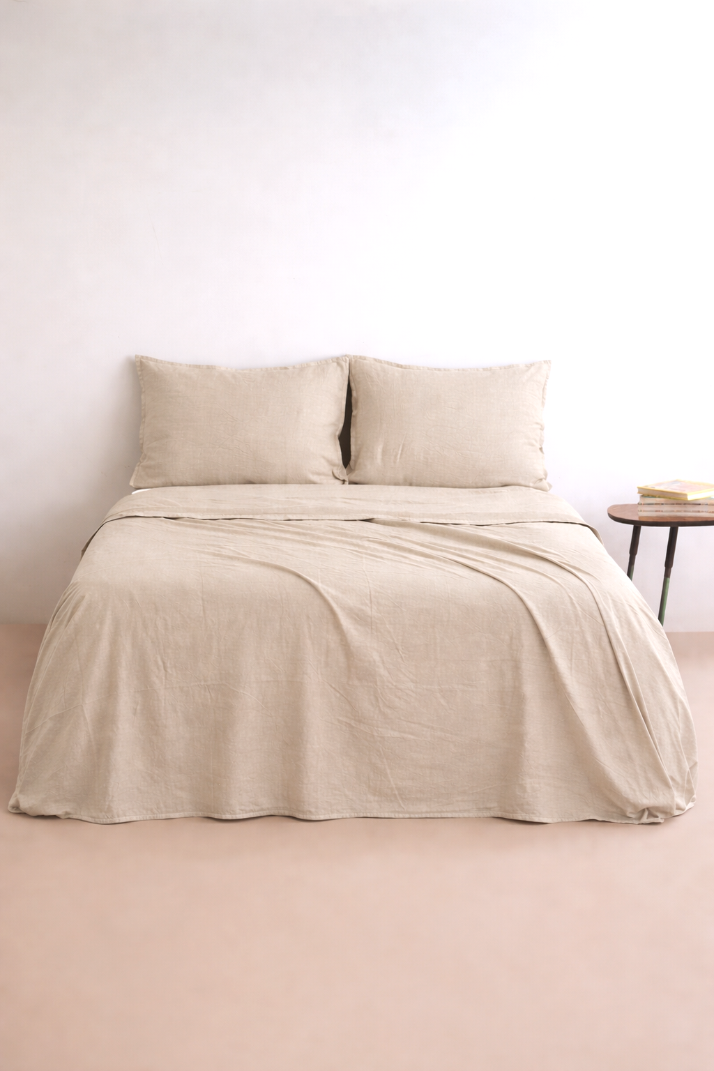 Parure Lenzuola No-Stiro NIRANO Letto Moreali Tessile Casa Matrimoniale Corda