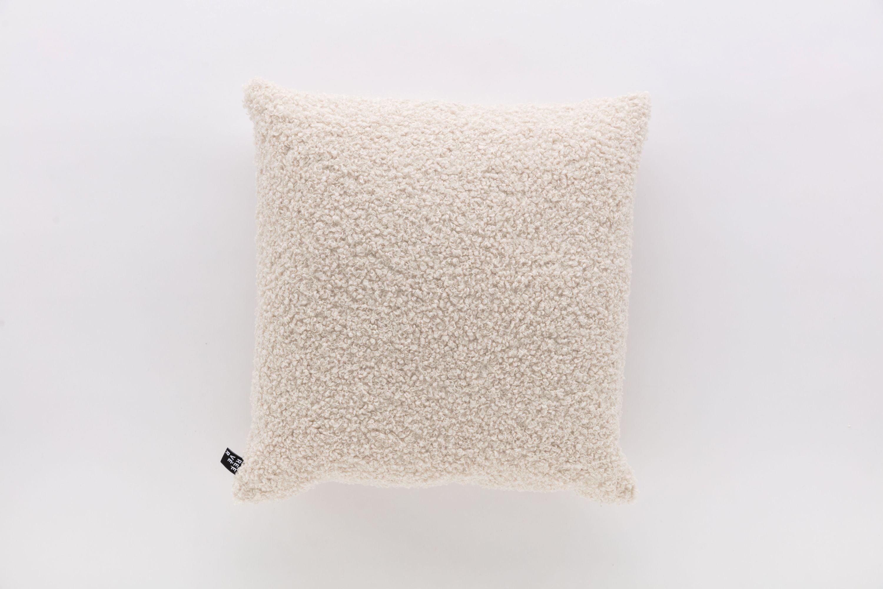 Cuscino Arredo Bouclè Mantra Soggiorno Reevèr 30 x 50 Naturale