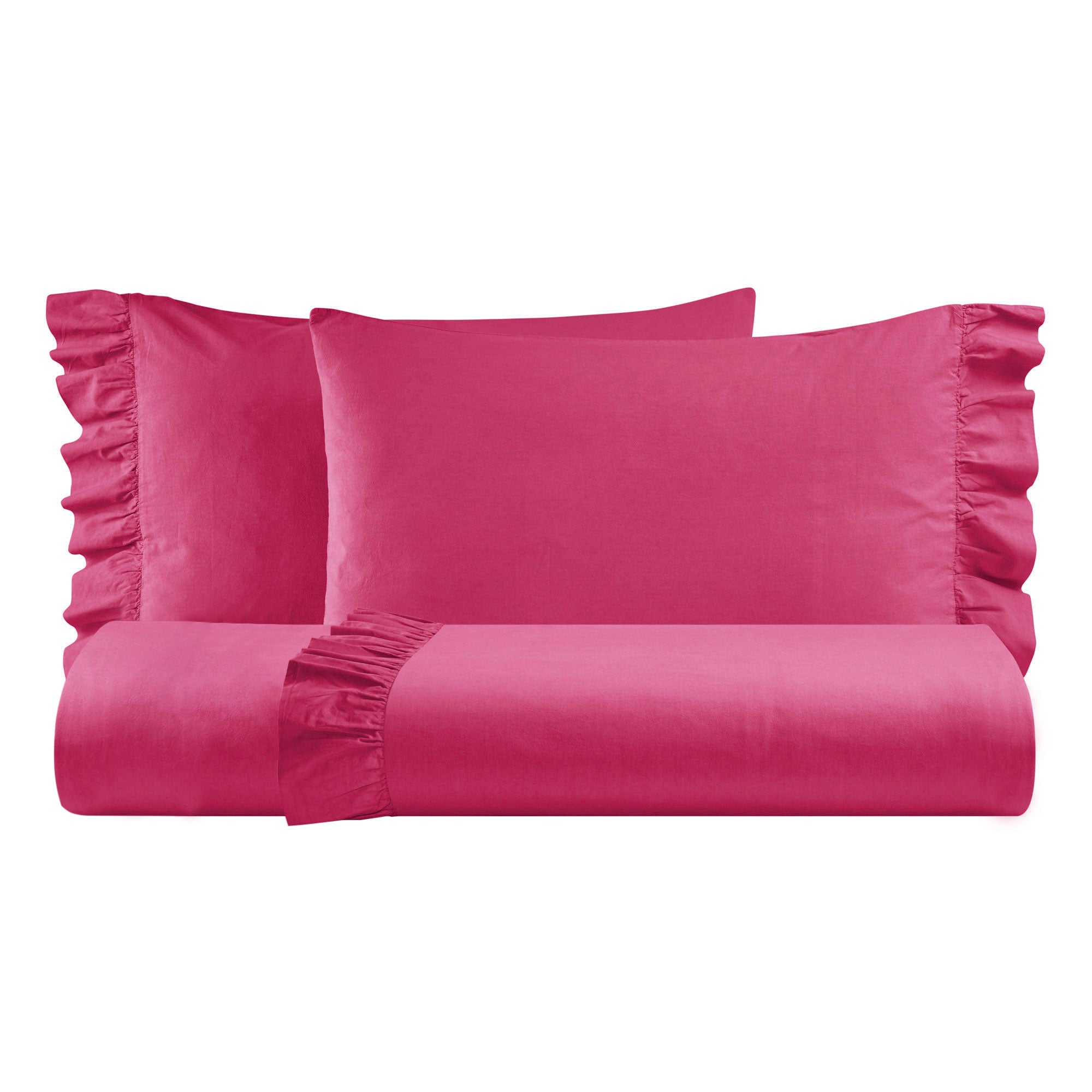 FINE SERIE Parure Lenzuola No-Stiro FRAPPA LAB Letto Moreali Tessile Casa