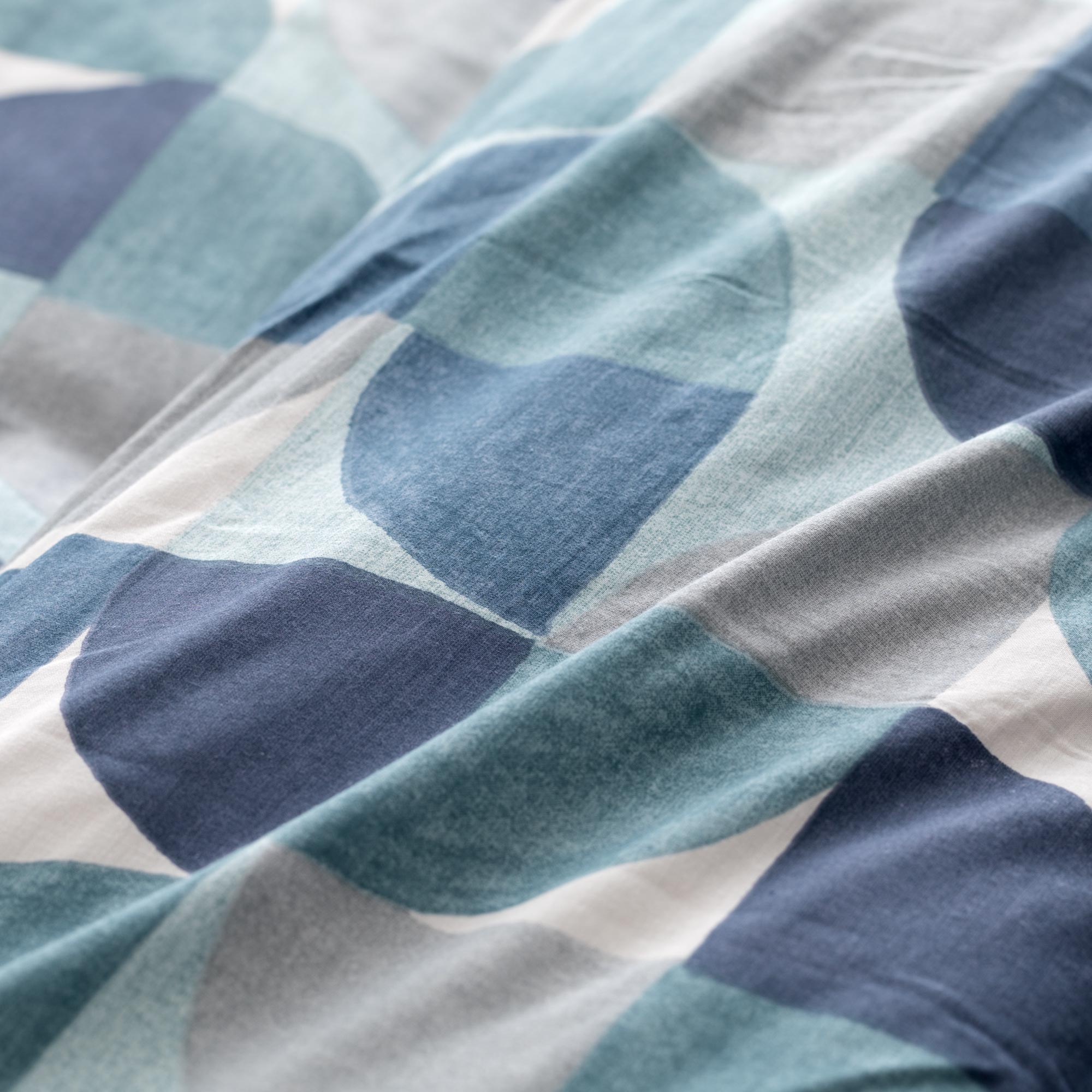 Parure Copripiumino Cotone Stampato Cassio Letto Riviera