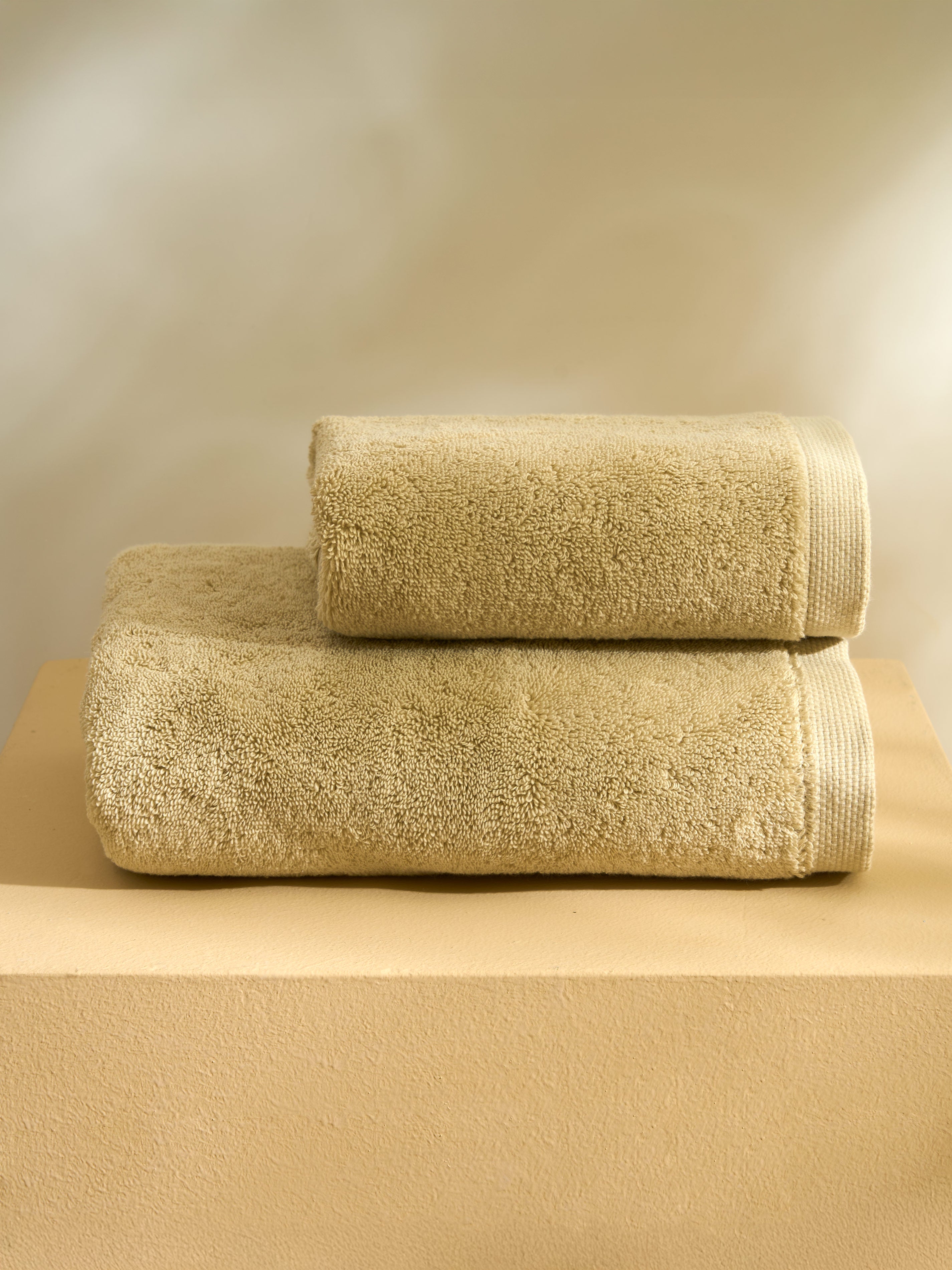 Set Asciugamani Super Soft ABBRACCIO Bagno Moreali Tessile Casa 60 x 100 / 40 x 60 Corda