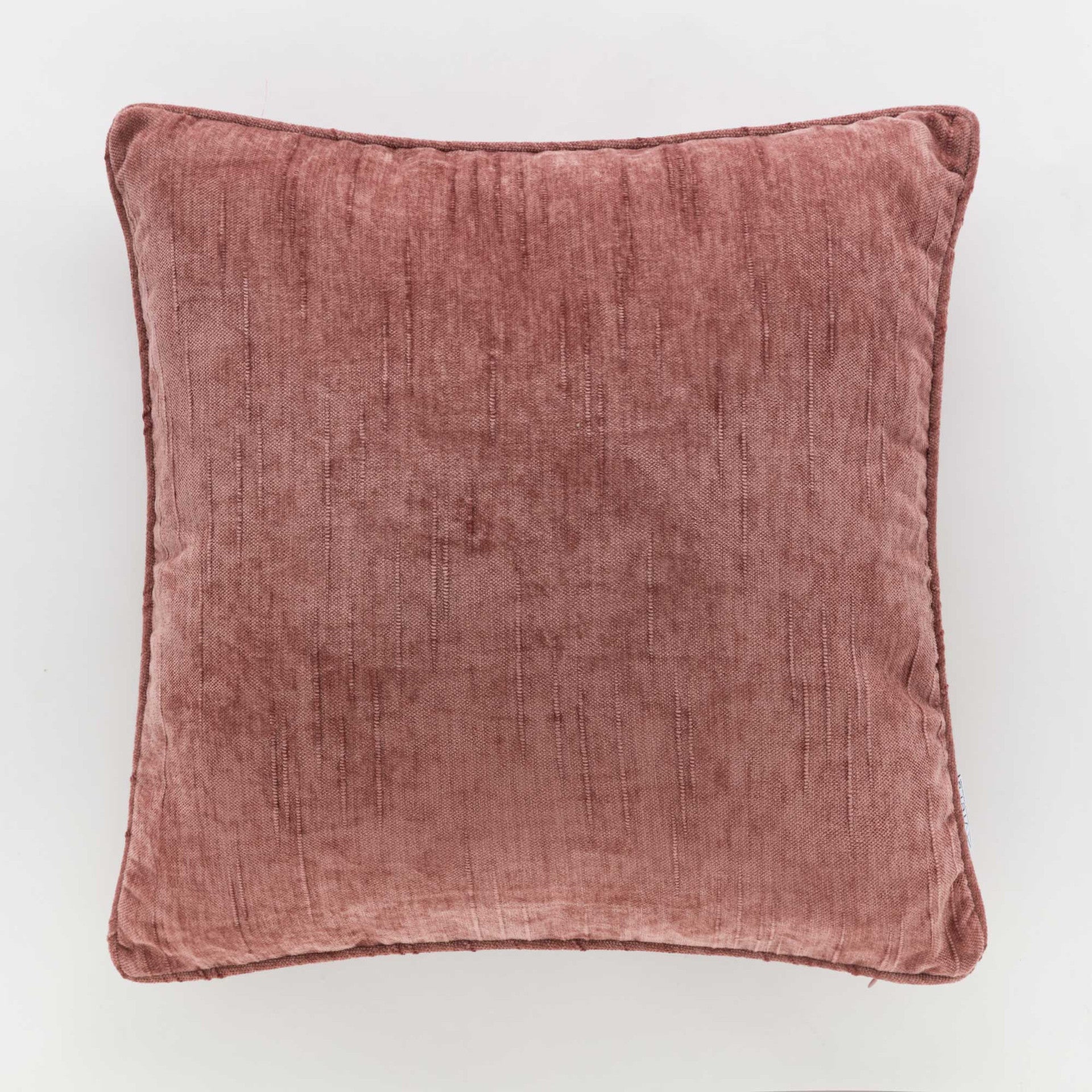 Cuscino Arredo Ciniglia Fiammata Lorey Soggiorno Riviera 50 x 50 Rosa Loto