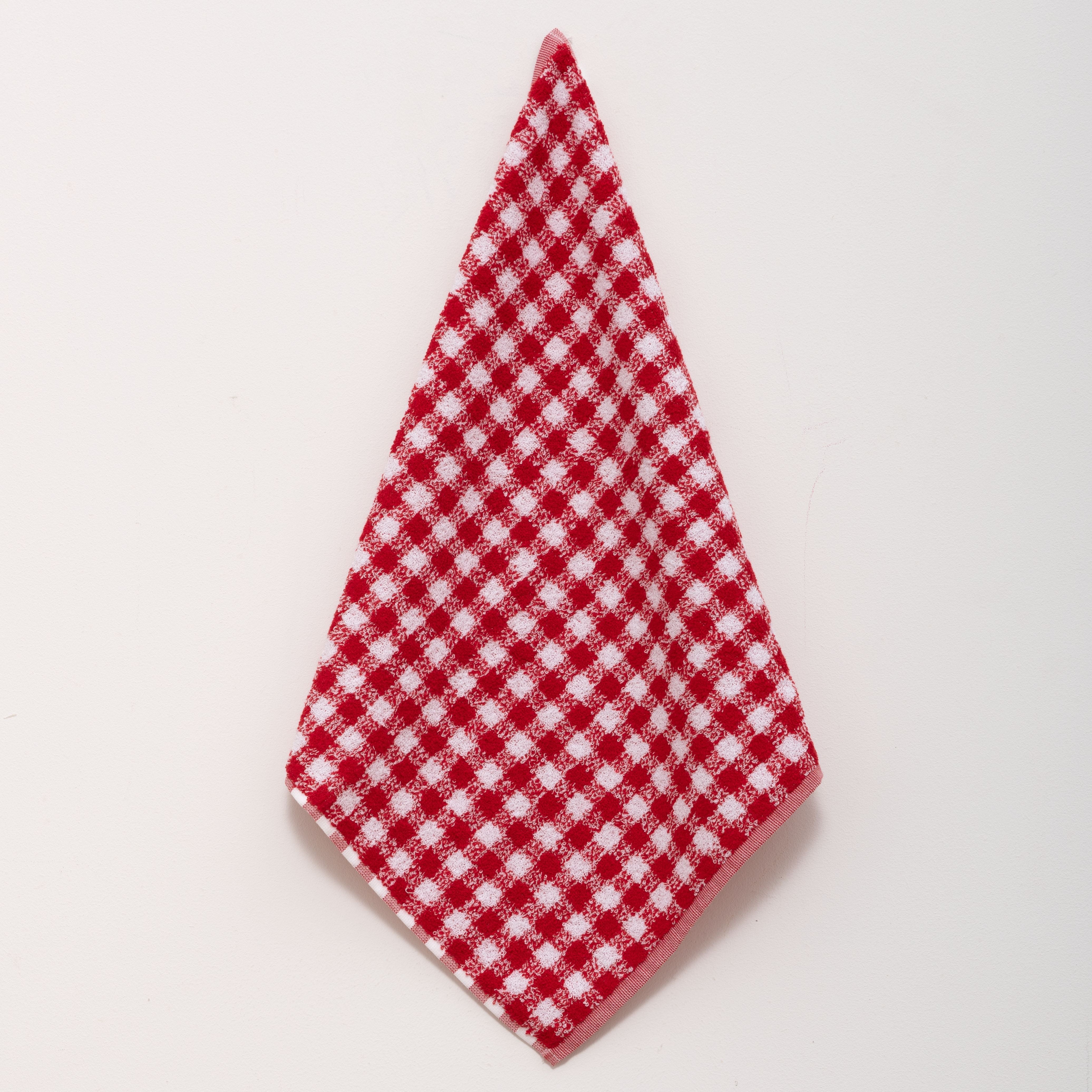 Set Canovacci Tela+Spugna QUADRETTI Cucina Moreali Tessile Casa