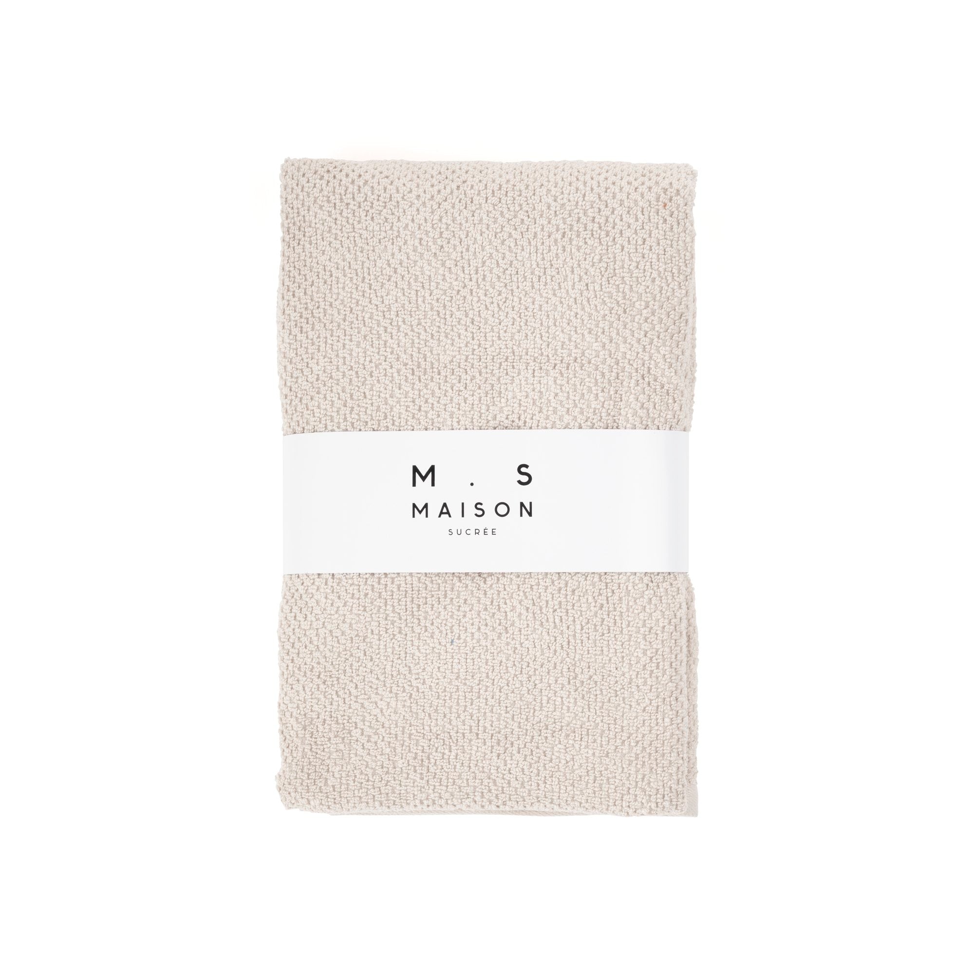 Set Asciugamani Pepe Bagno Maison Sucrée 60 x 105 / 40 x 60 Betulla var.39