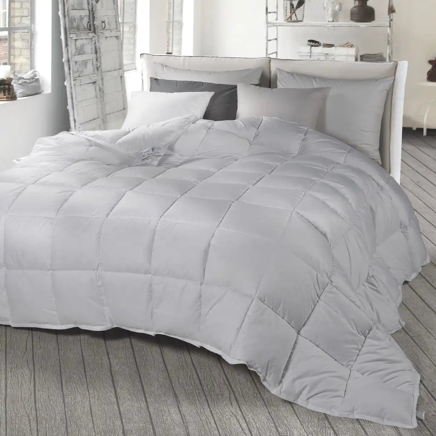 PRIMETTA Piumino d'oca Piazza e Mezzo - Summer Light* - ALASKA Letto Cinelli Piazza e Mezzo 200 x 215 Summer Light*