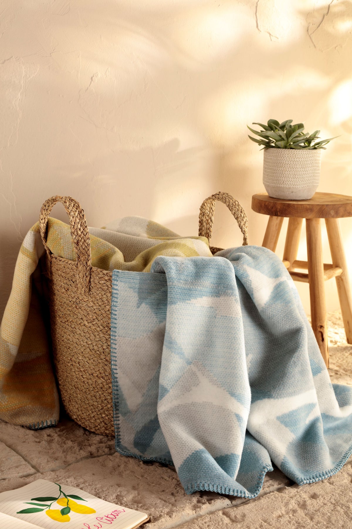 Plaid in Caldo Cotone HORIZON FLORA Soggiorno Borbo 150 x 200 Multicolor