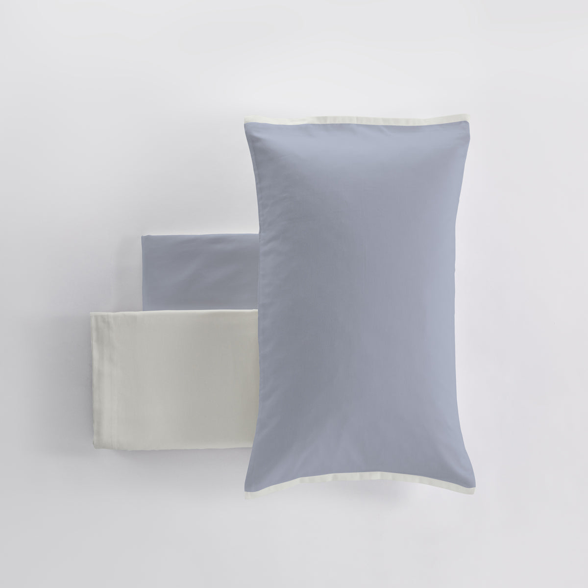 Completo Lenzuola Caldo Cotone BICOLOR Letto Cogal