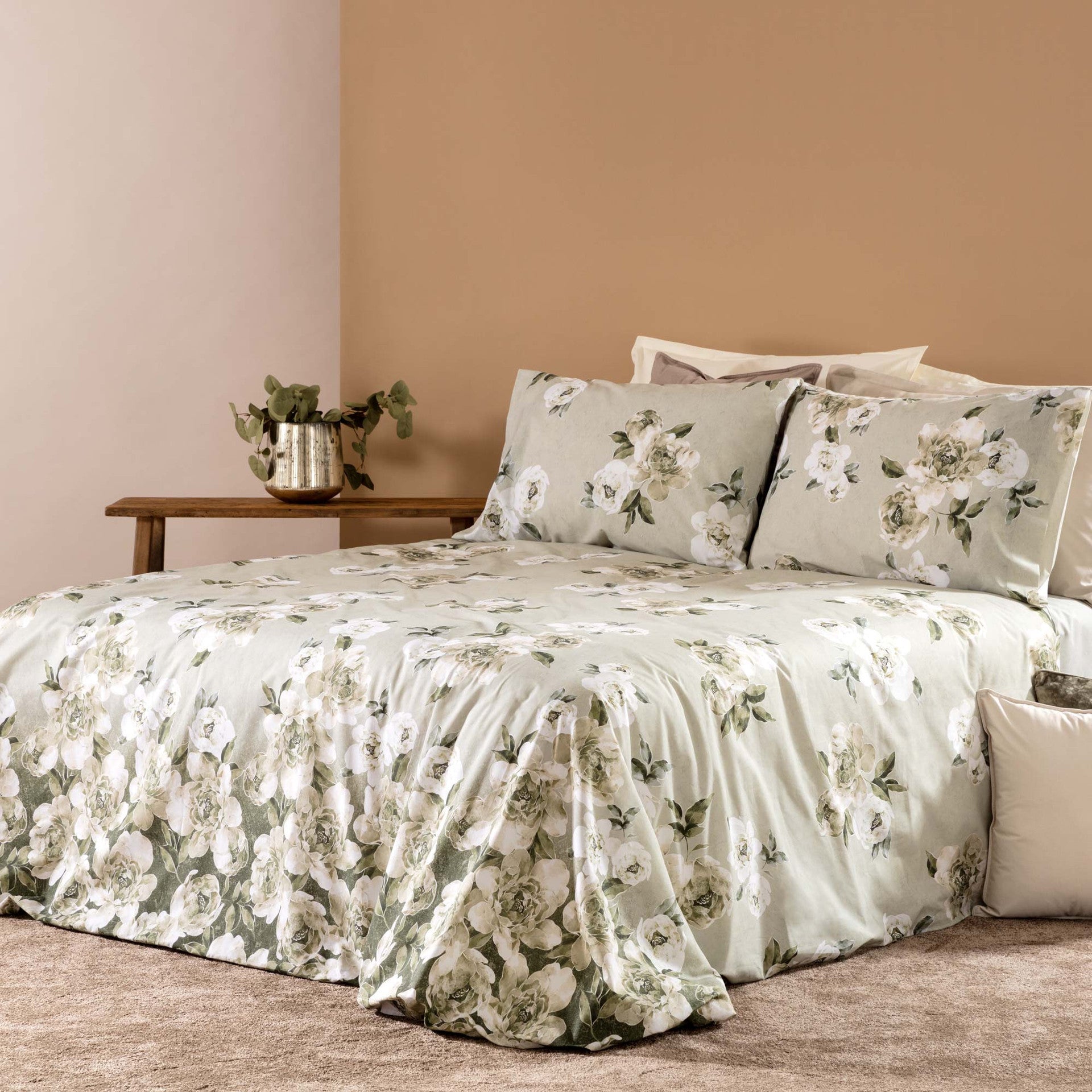 Trapunta Cotone Stampato Dania Letto Riviera