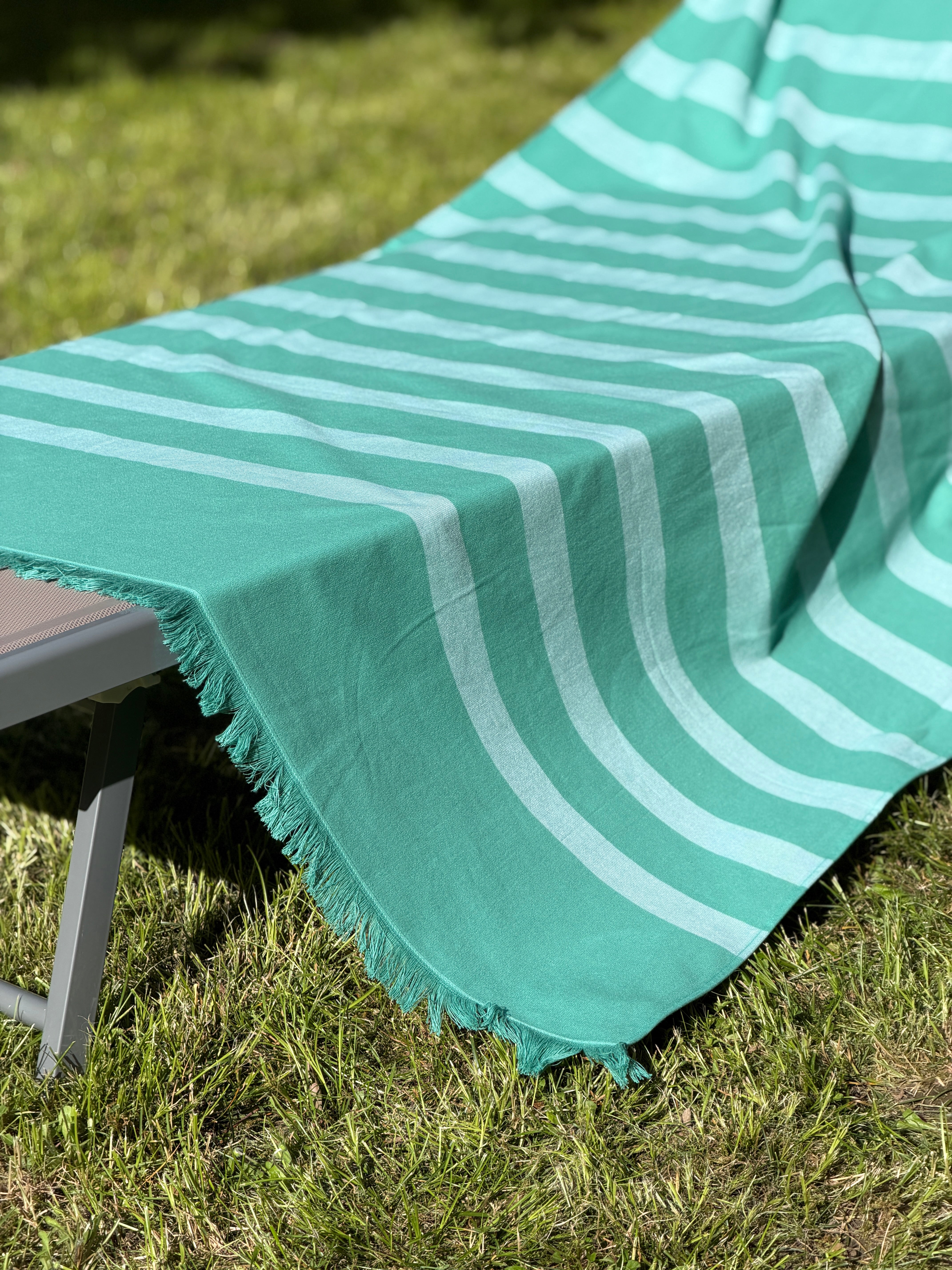 Telo Mare Spugna/Cotone PORTOFINO Eucalipto Bagno Moreali Tessile Casa