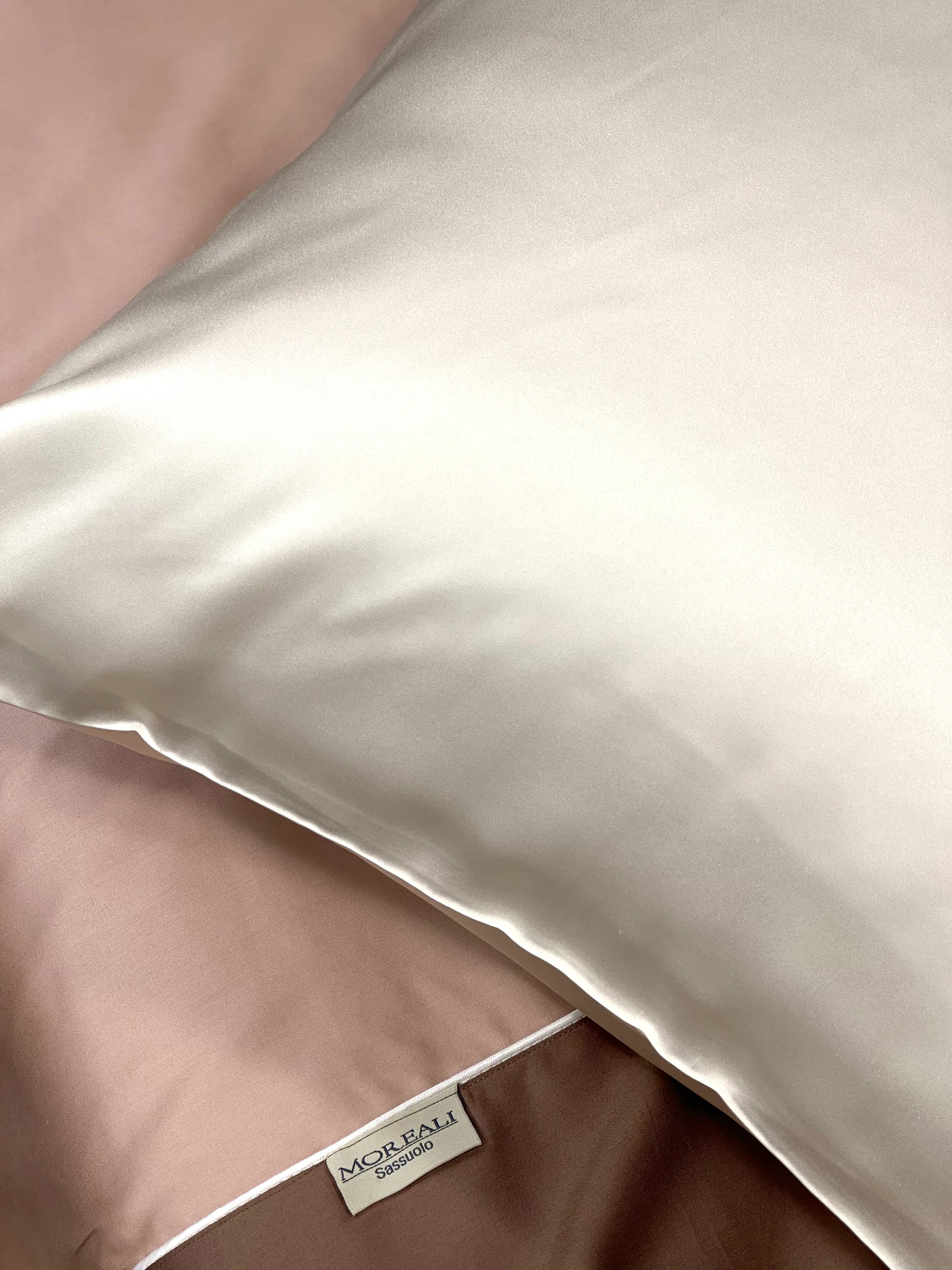 Federa 100% Seta Made in Italy Materasso Moreali Tessile Casa