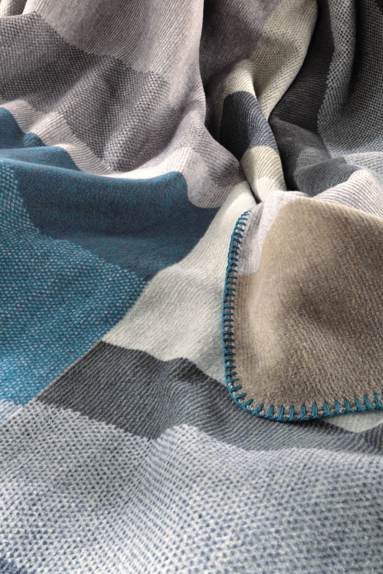 Plaid Caldo Cotone Verdant Vibes Soggiorno Borbo