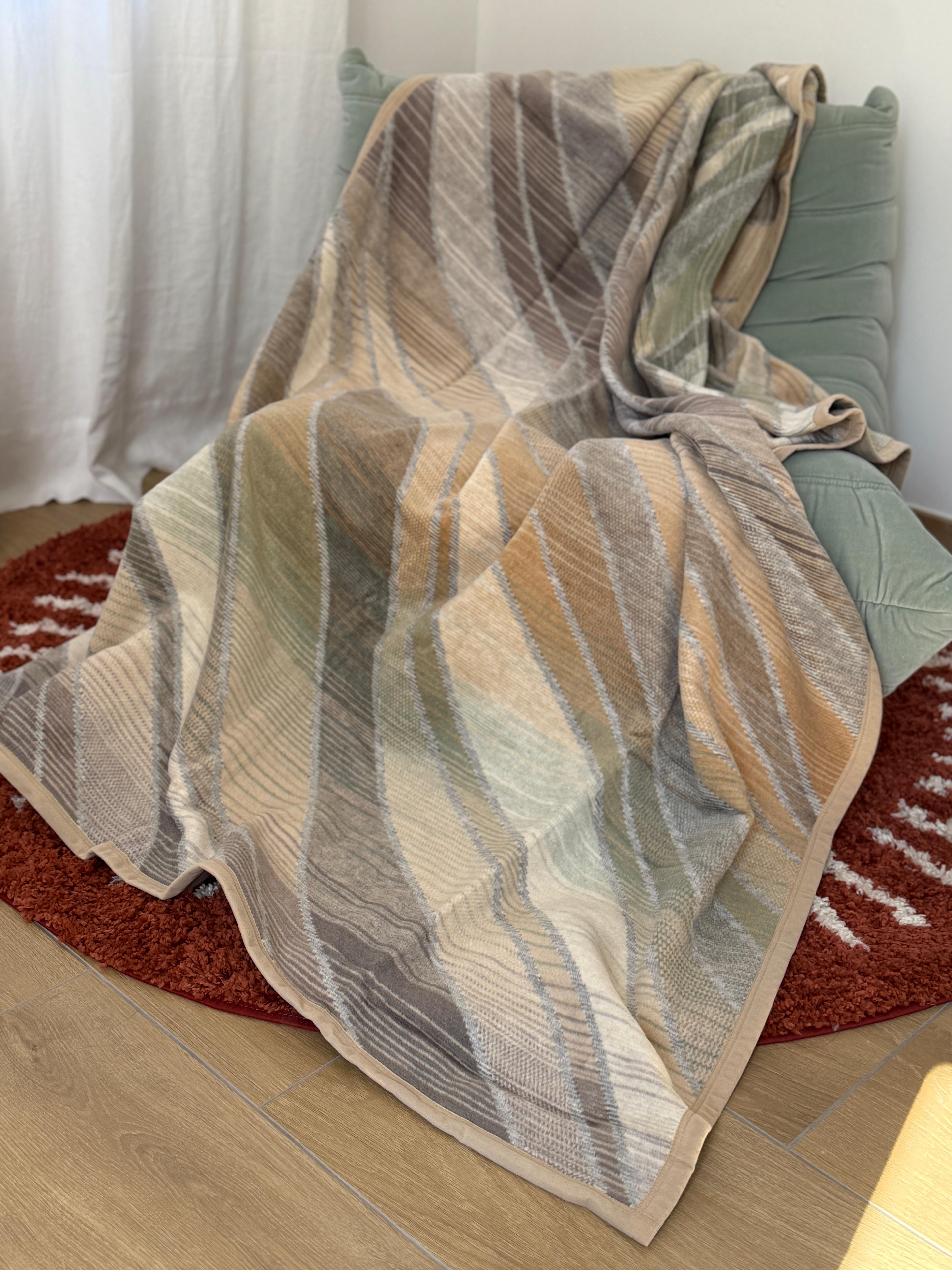 Plaid Caldo Cotone Love Nature Soggiorno Borbo