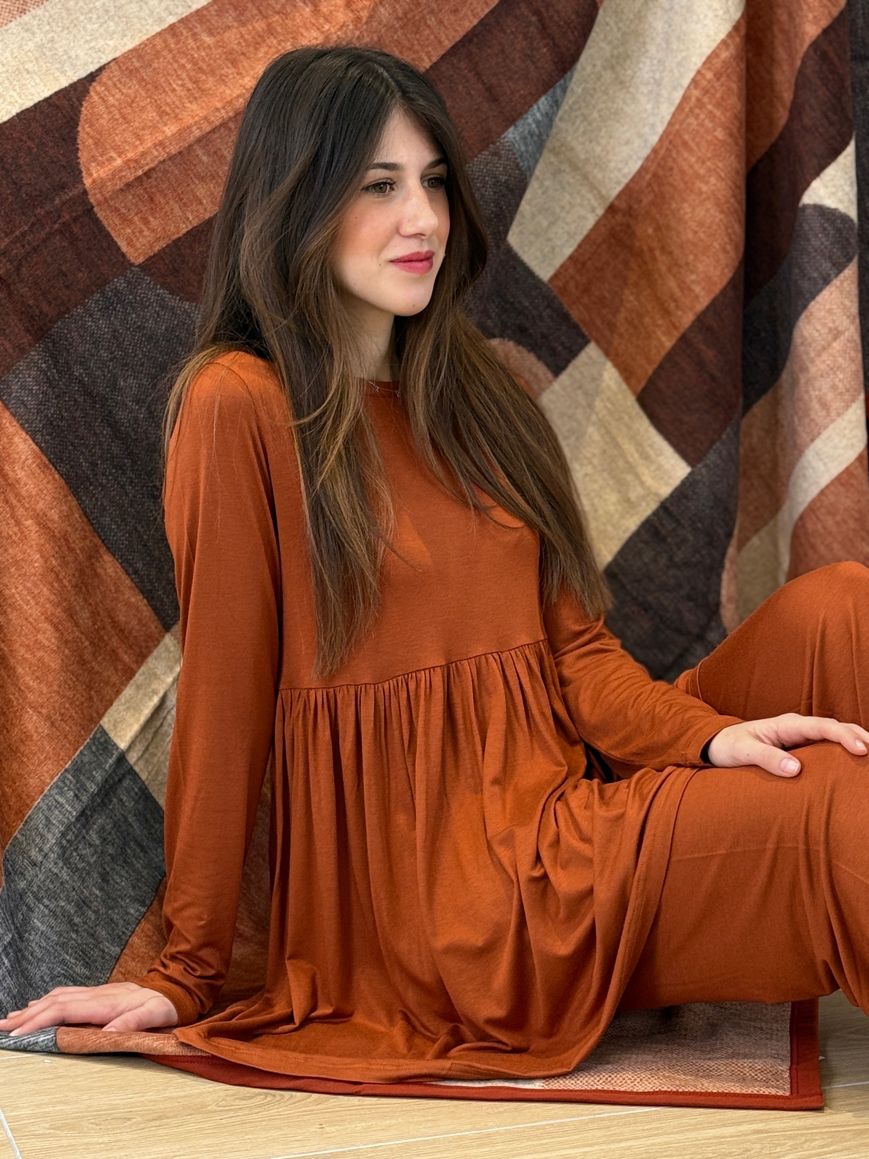 Pigiama Donna Taglio Sartoriale Abbigliamento Moreali Tessile Casa