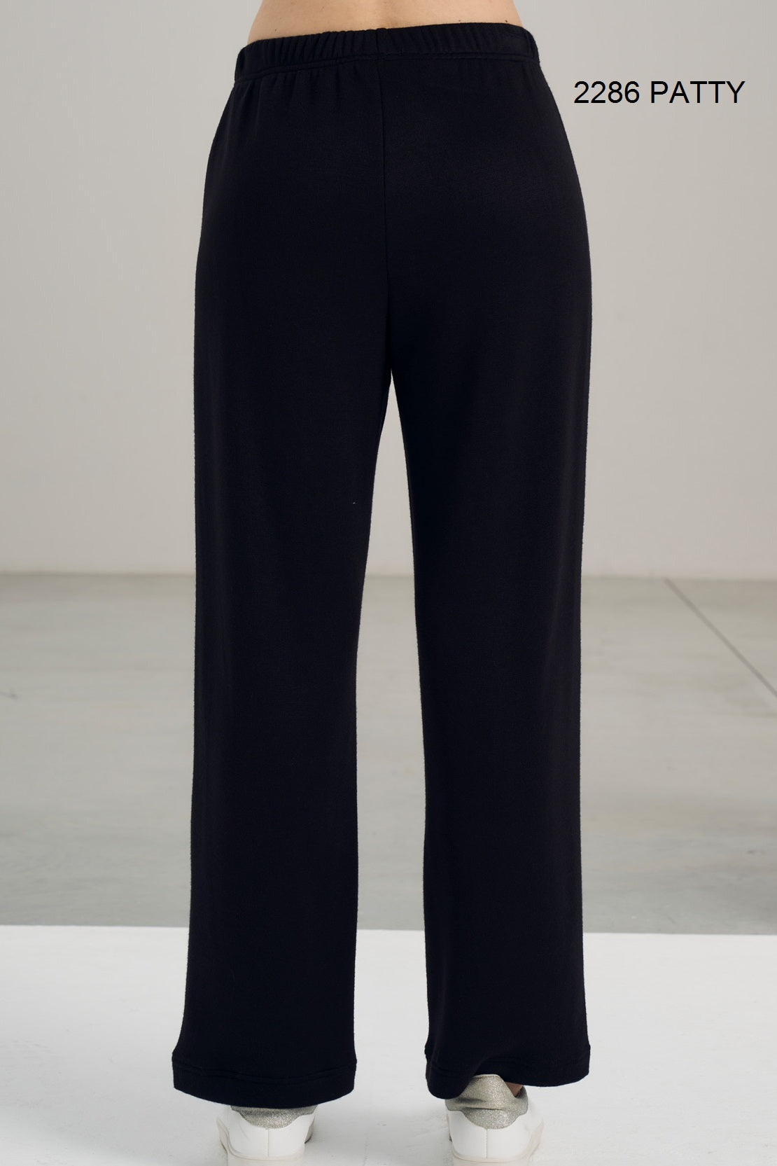 Pantalone Mano Lana PATTY Abbigliamento Moreali Tessile Casa S Nero