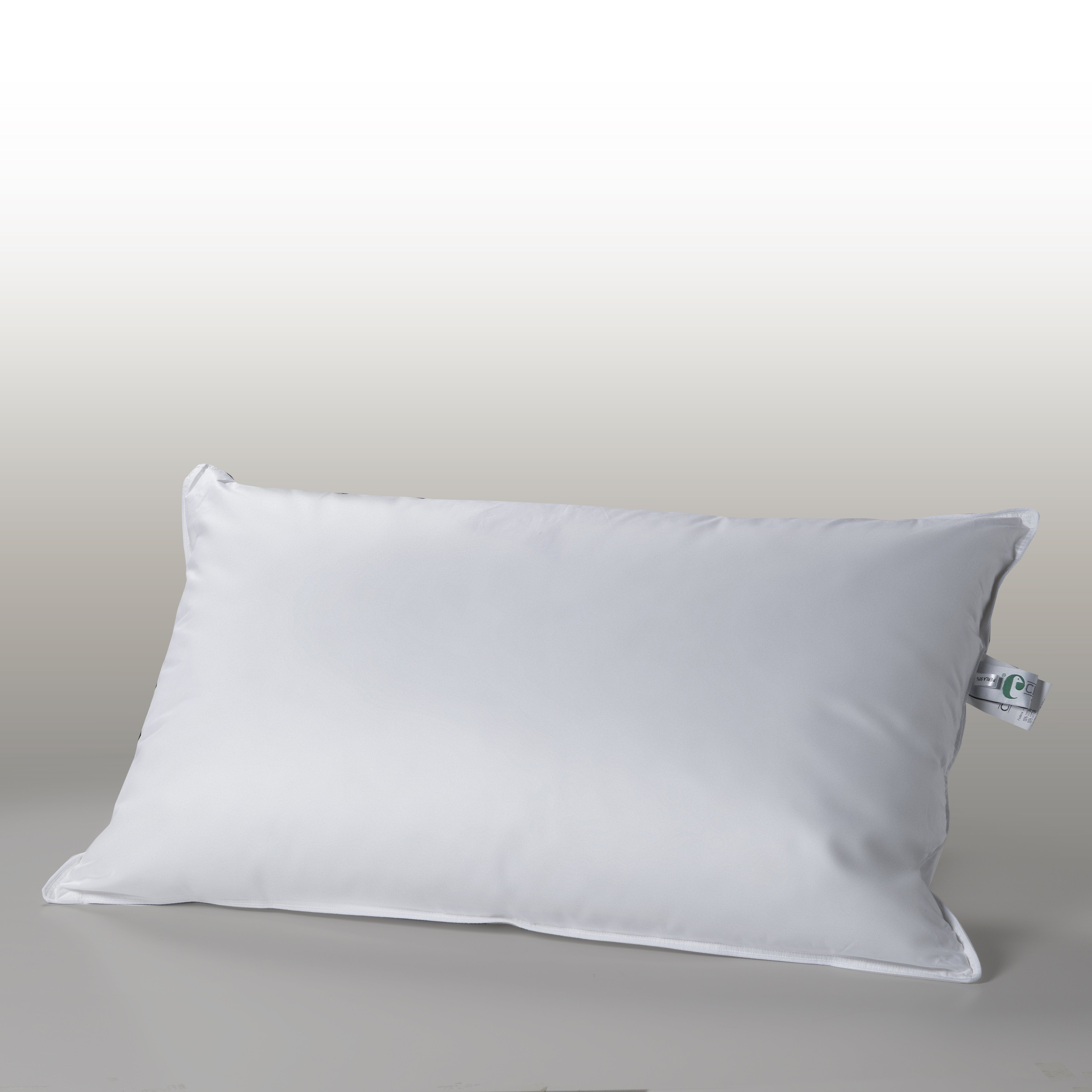 Guanciale in Piumino PERLA Materasso Cinelli Media 15% Piumino Bianco