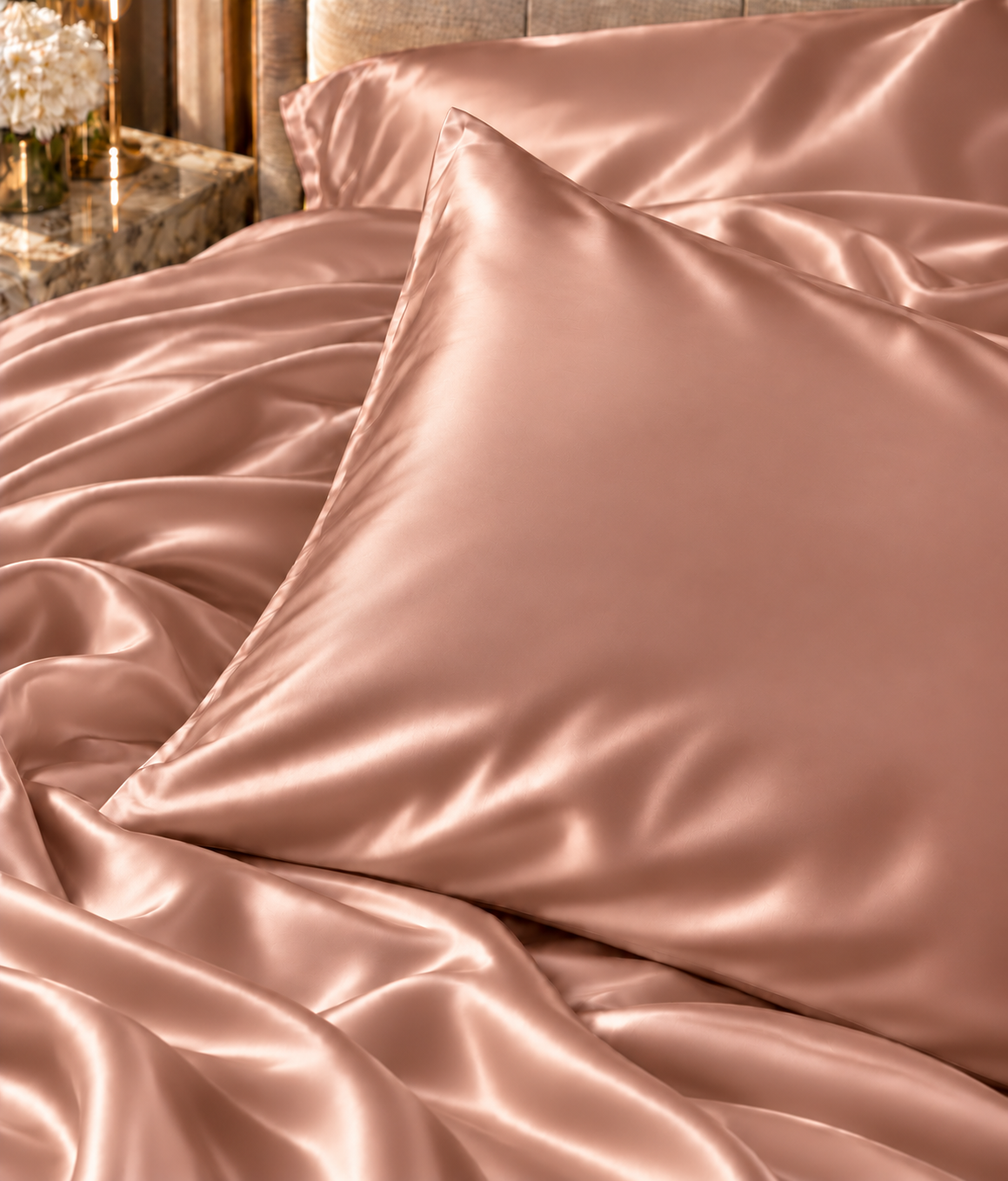 Federa in Seta Pura SUA MAESTÀ Letto Moreali Tessile Casa 50 x 80 cm Fard