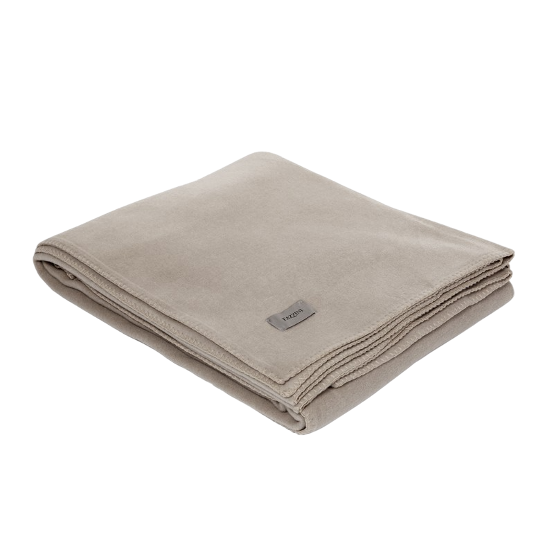 Plaid Viscosa Punto Cavallo Lucy Soggiorno Fazzini 160 x 210 Beige