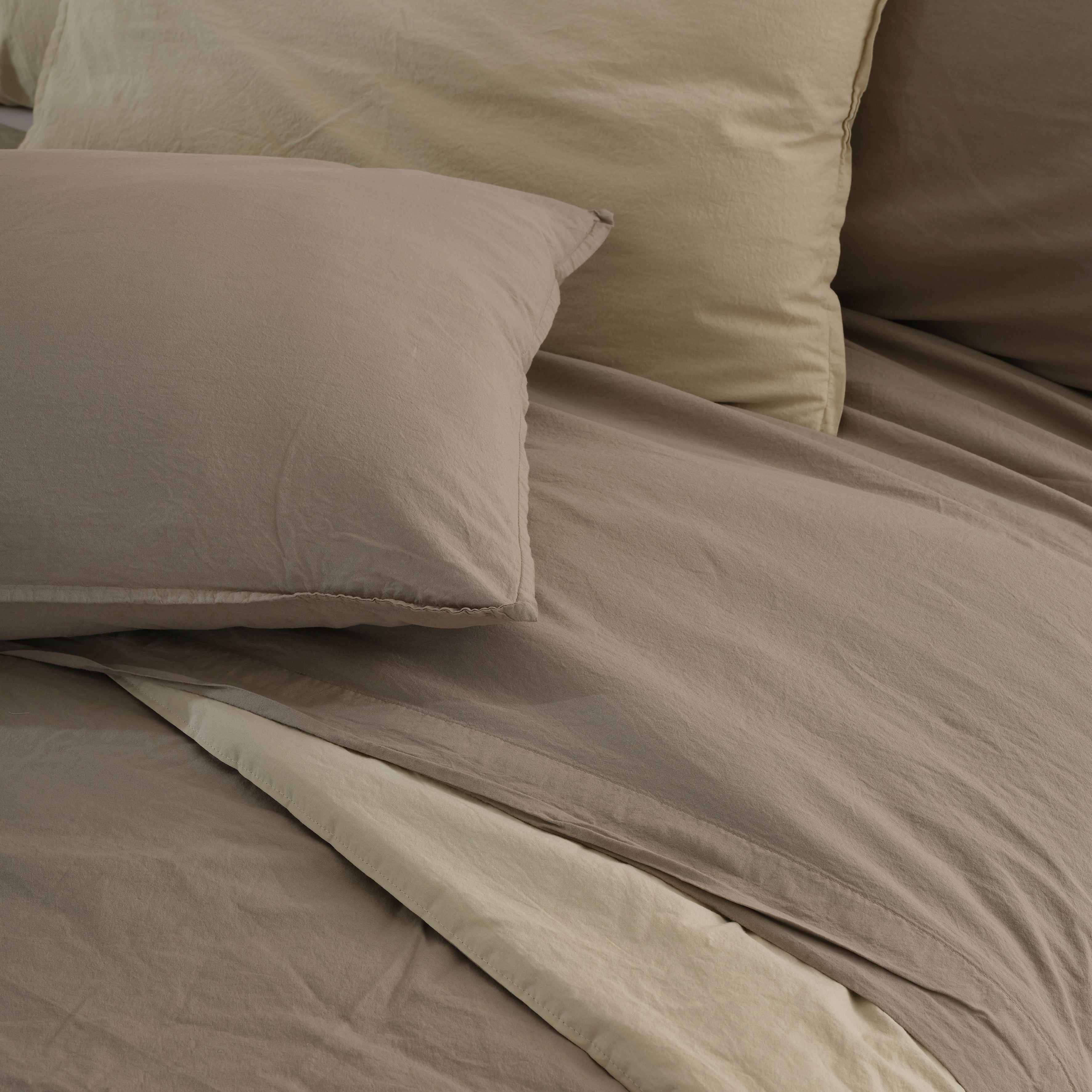 Parure Lenzuola Cotone No-Stiro ESSENZIALE Letto Moreali Tessile Casa