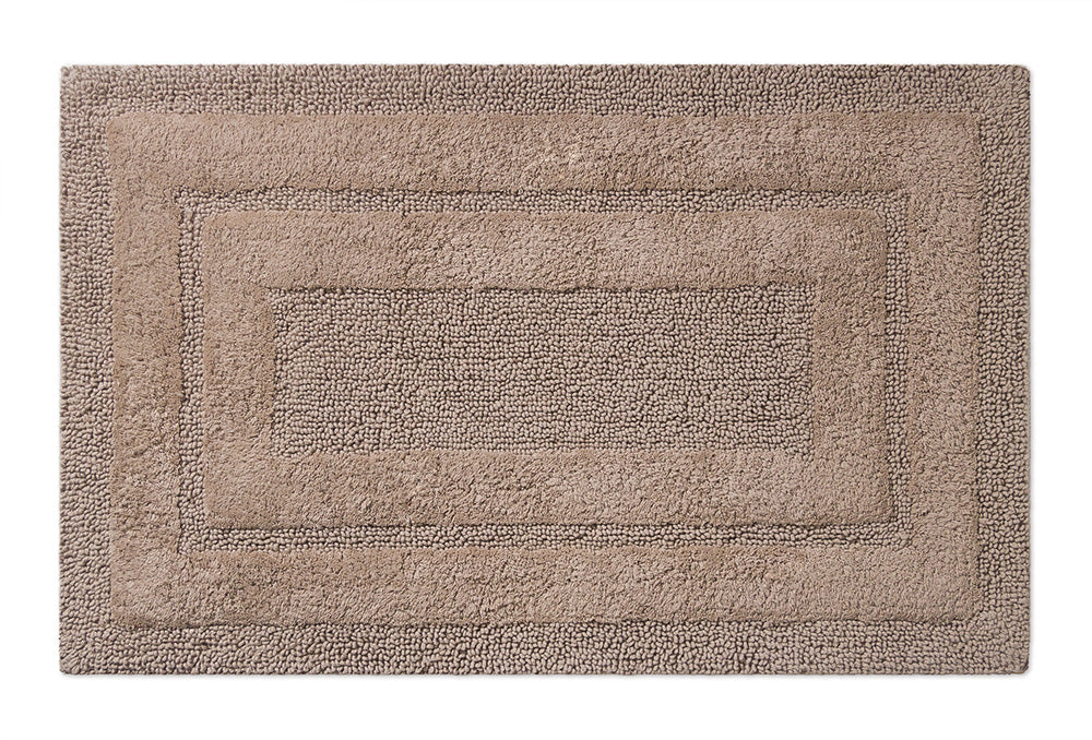 Tappeto Bagno Tinta Unita BOURDON Bagno Home Philosophy 50 x 50 Lino