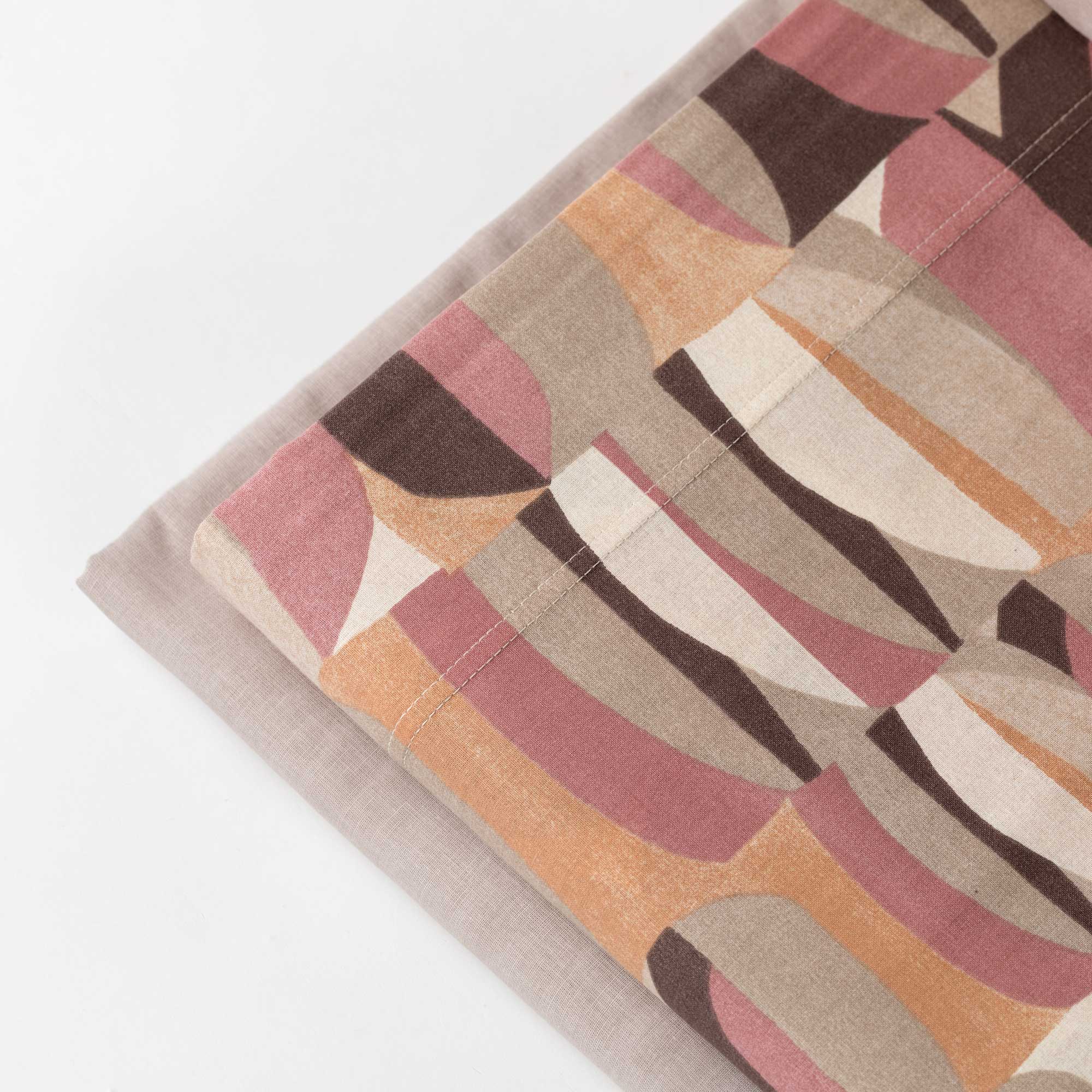 Completo Lenzuola Cotone Stampato Gin Letto Riviera