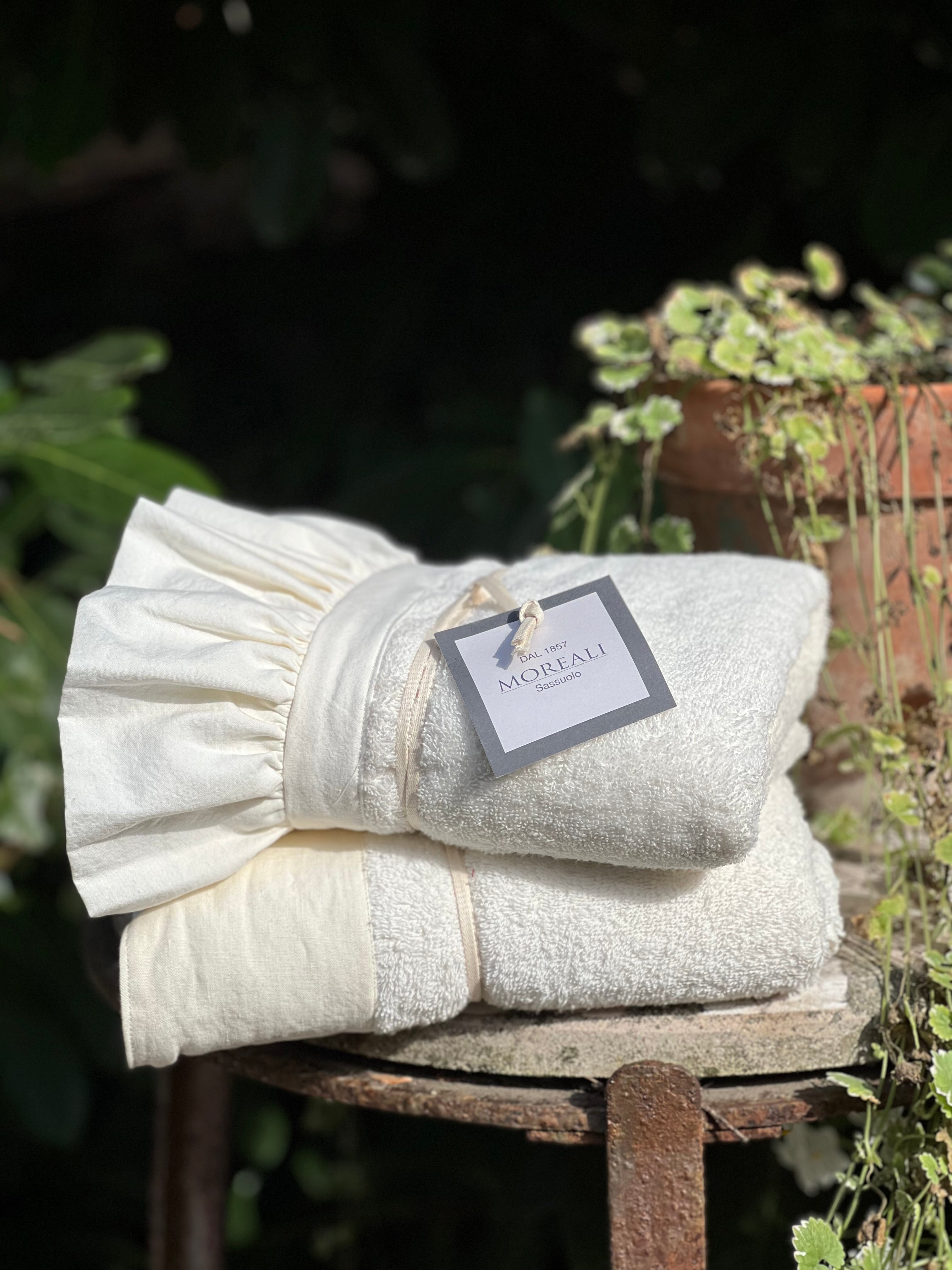 Set Asciugamani Frappa Bagno Moreali Tessile Casa