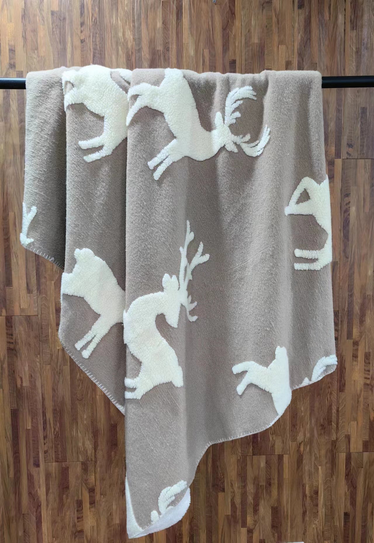 Plaid Effetto Lana Cotta NOVAL