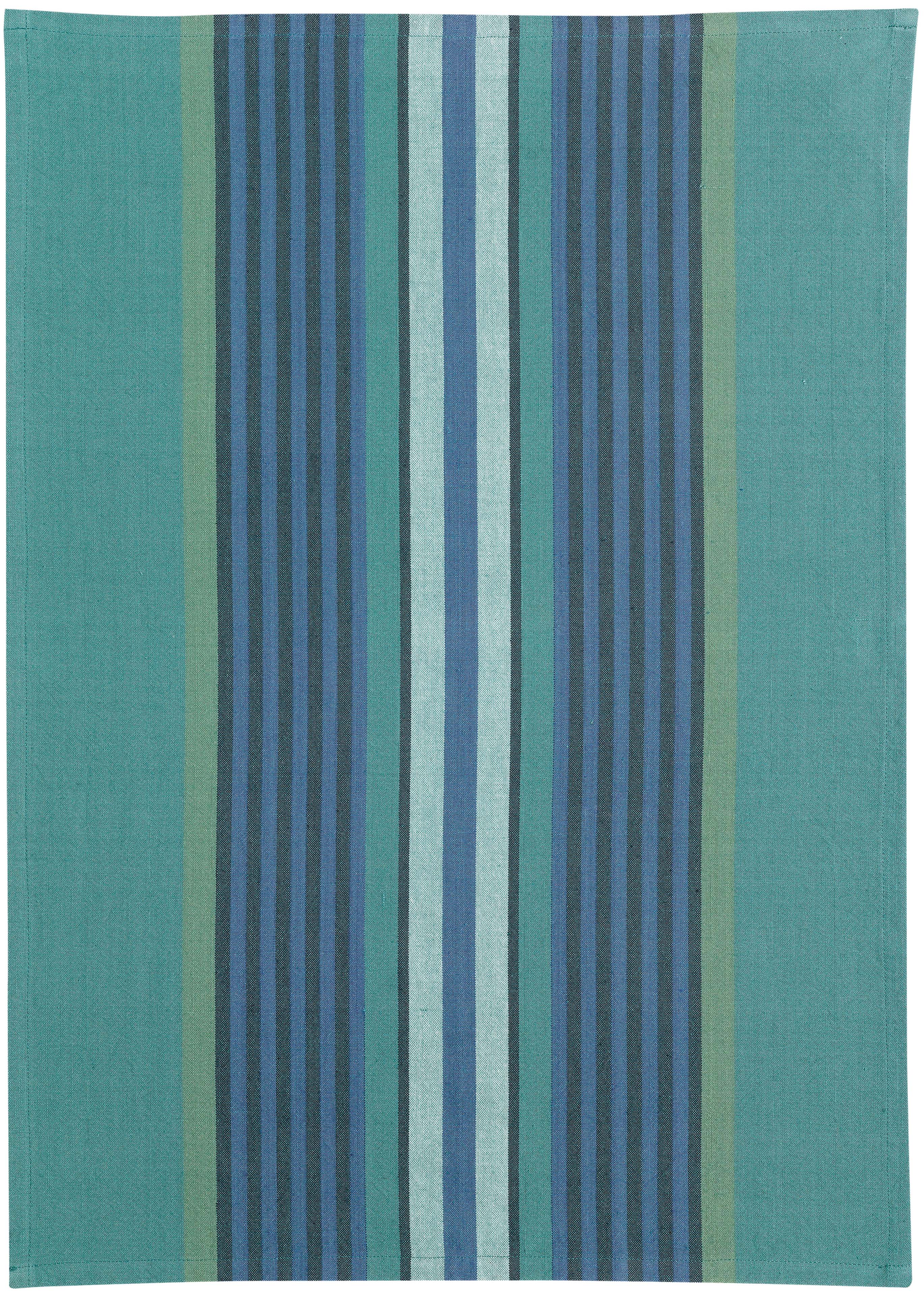 Canovaccio Cotone Riciclato Yuna Pavone Cucina Vivaraise 50 x 70 cm Intense