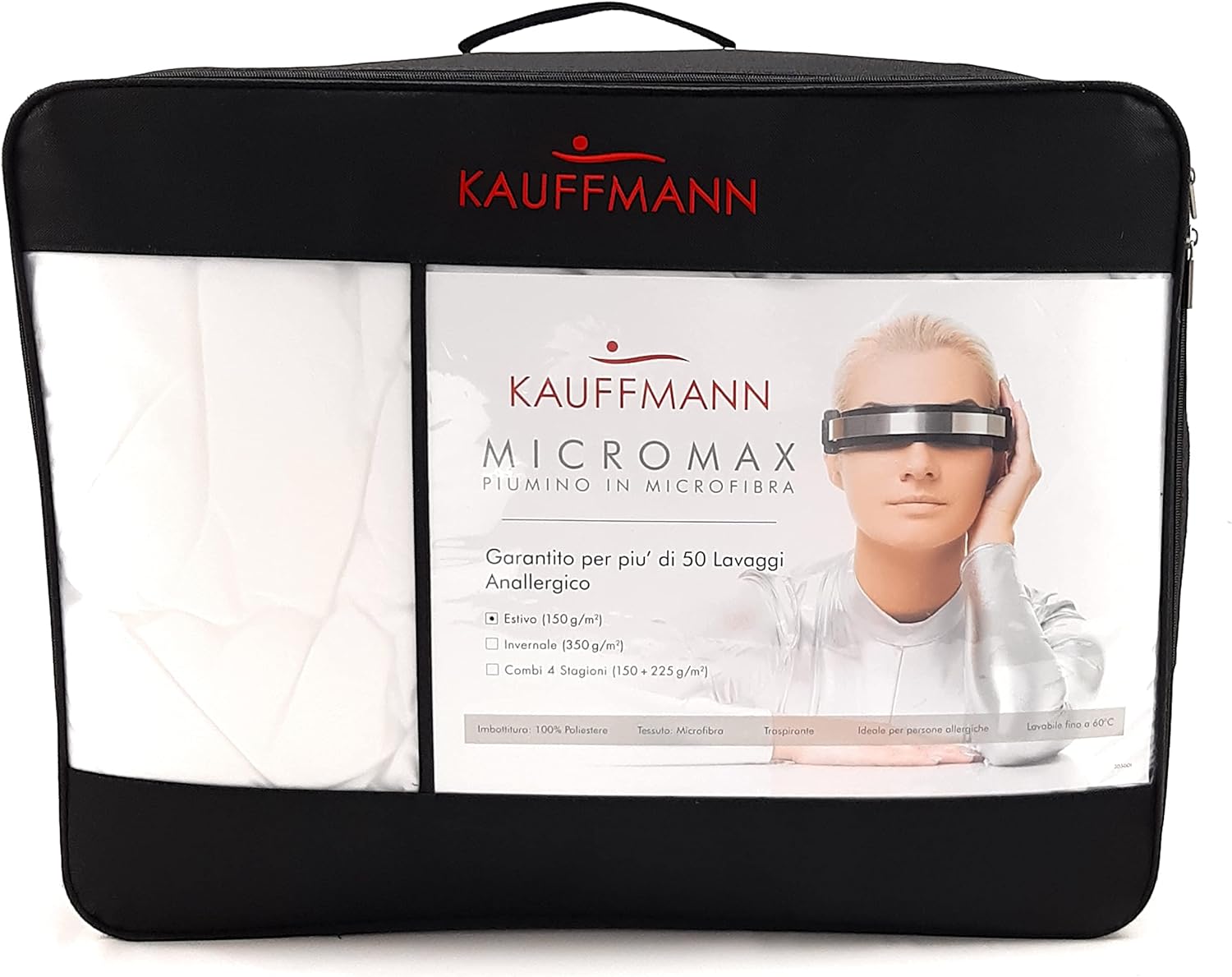 Piumino Microfibra Extra Soft MICROMAX Letto Kauffmann