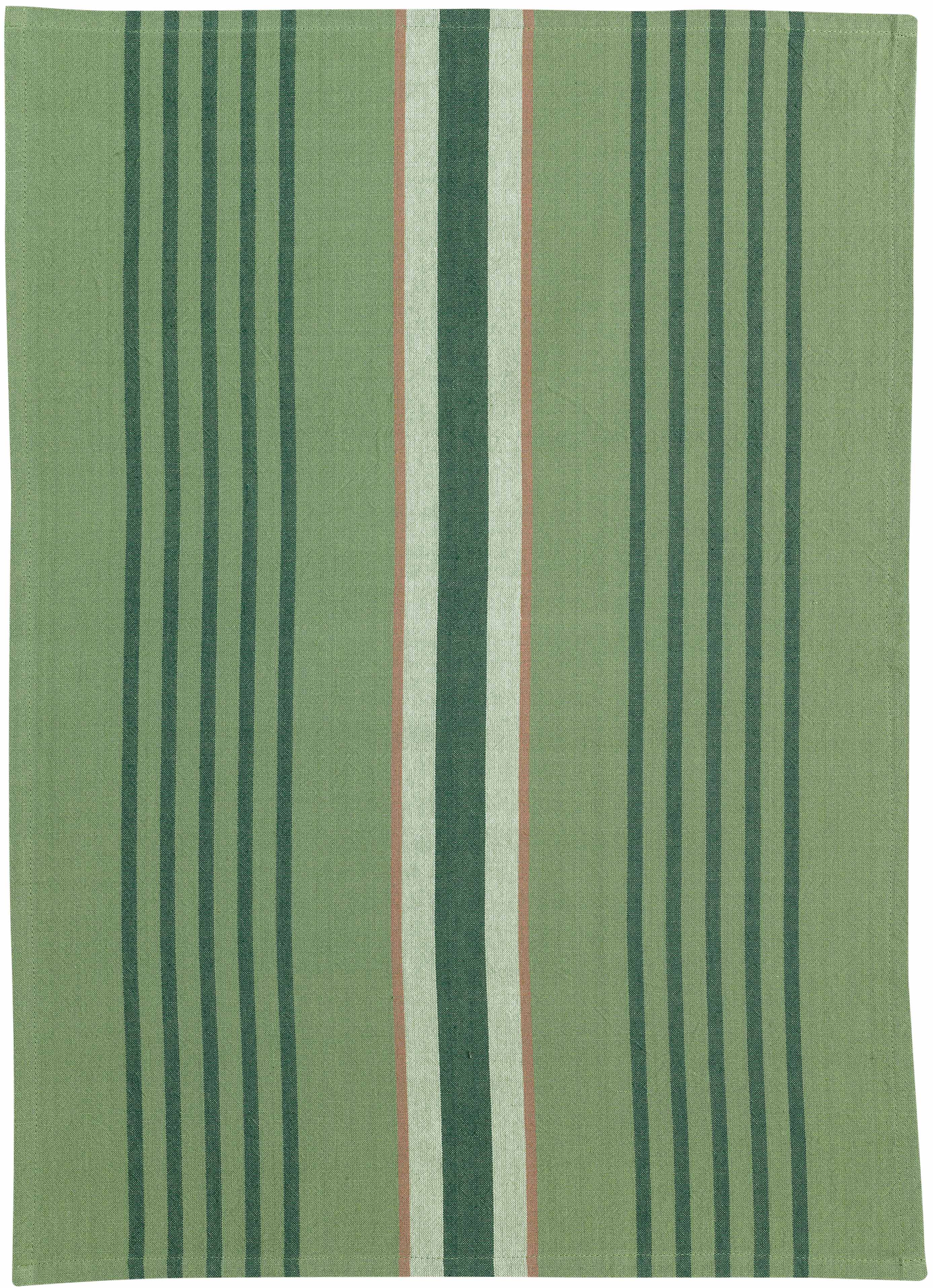 Canovaccio Cotone Riciclato Yuna Verde Cucina Vivaraise 50 x 70 cm Verde