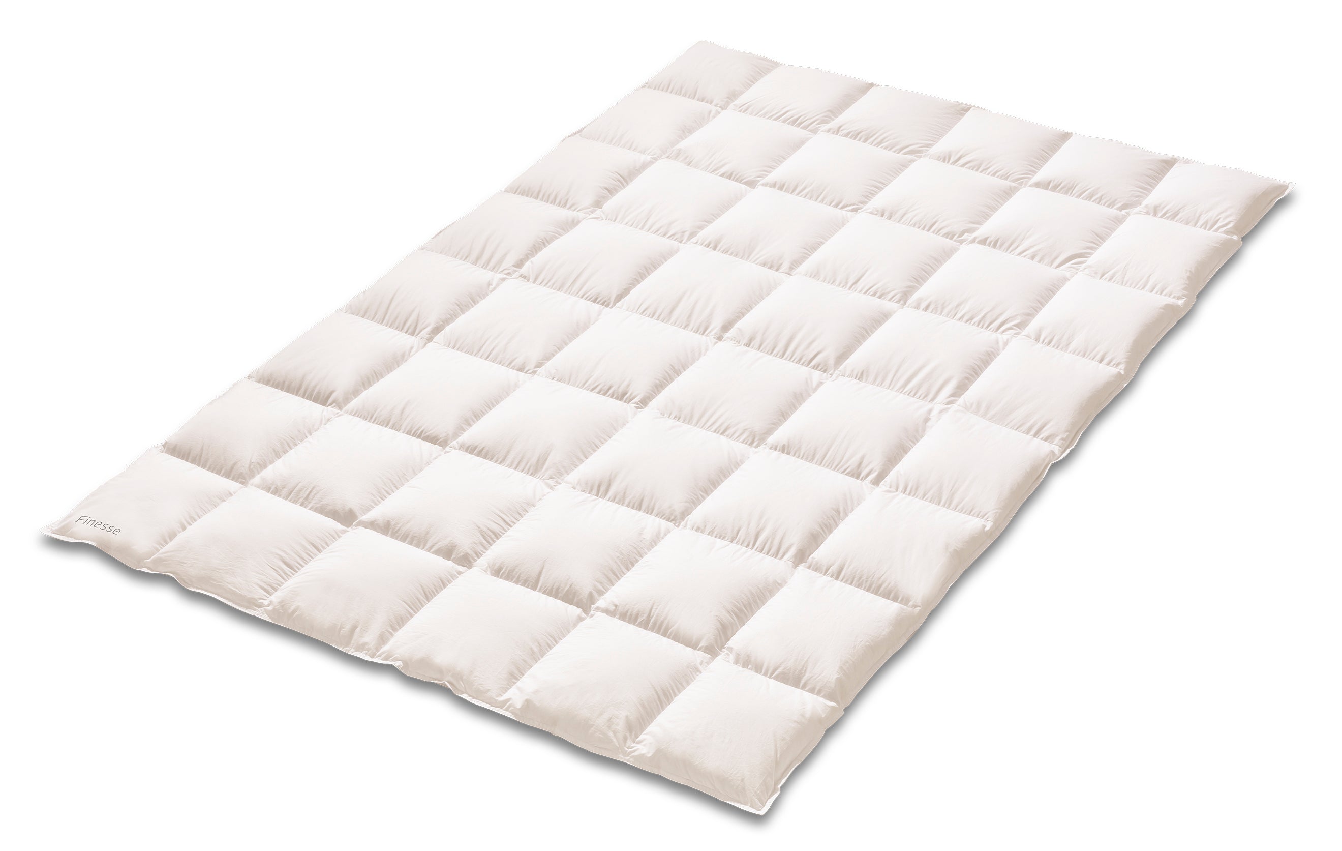 Piumino ''Piuma Non Piuma'' Fibra FINESSE Letto Kauffmann Singolo 155 x 200 Medio 250 g/mq