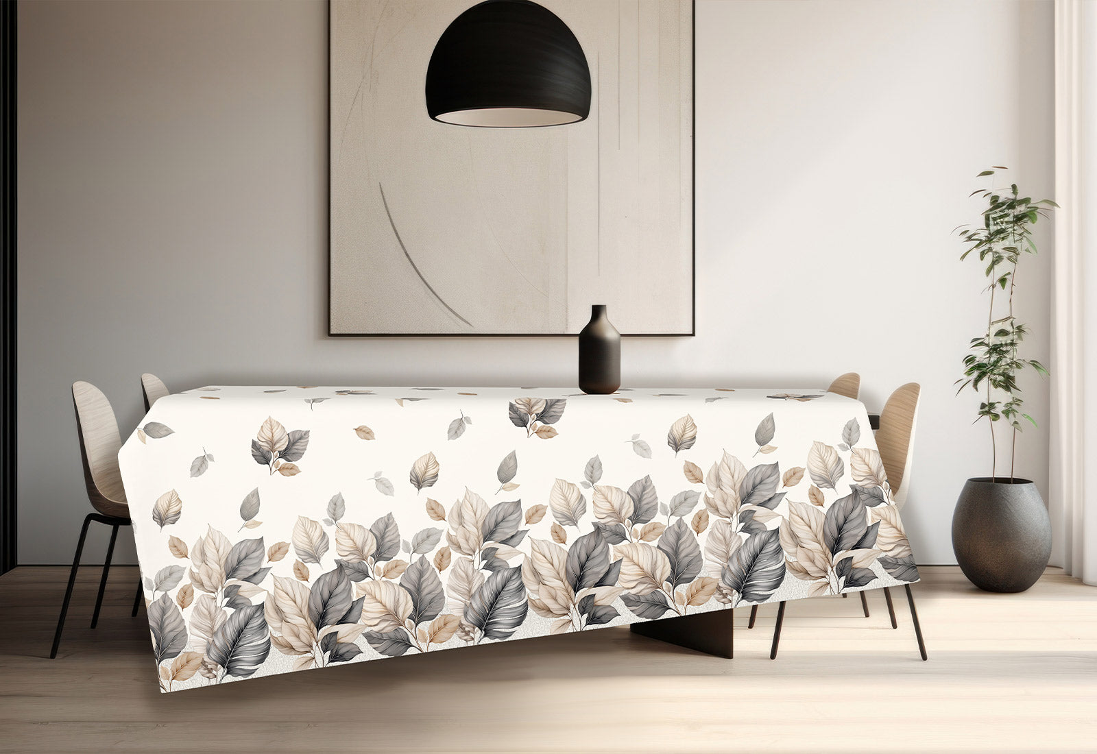 Tovaglia Panama di Cotone FOGLIETTE Cucina TagHouse 140 x 180 Multicolor