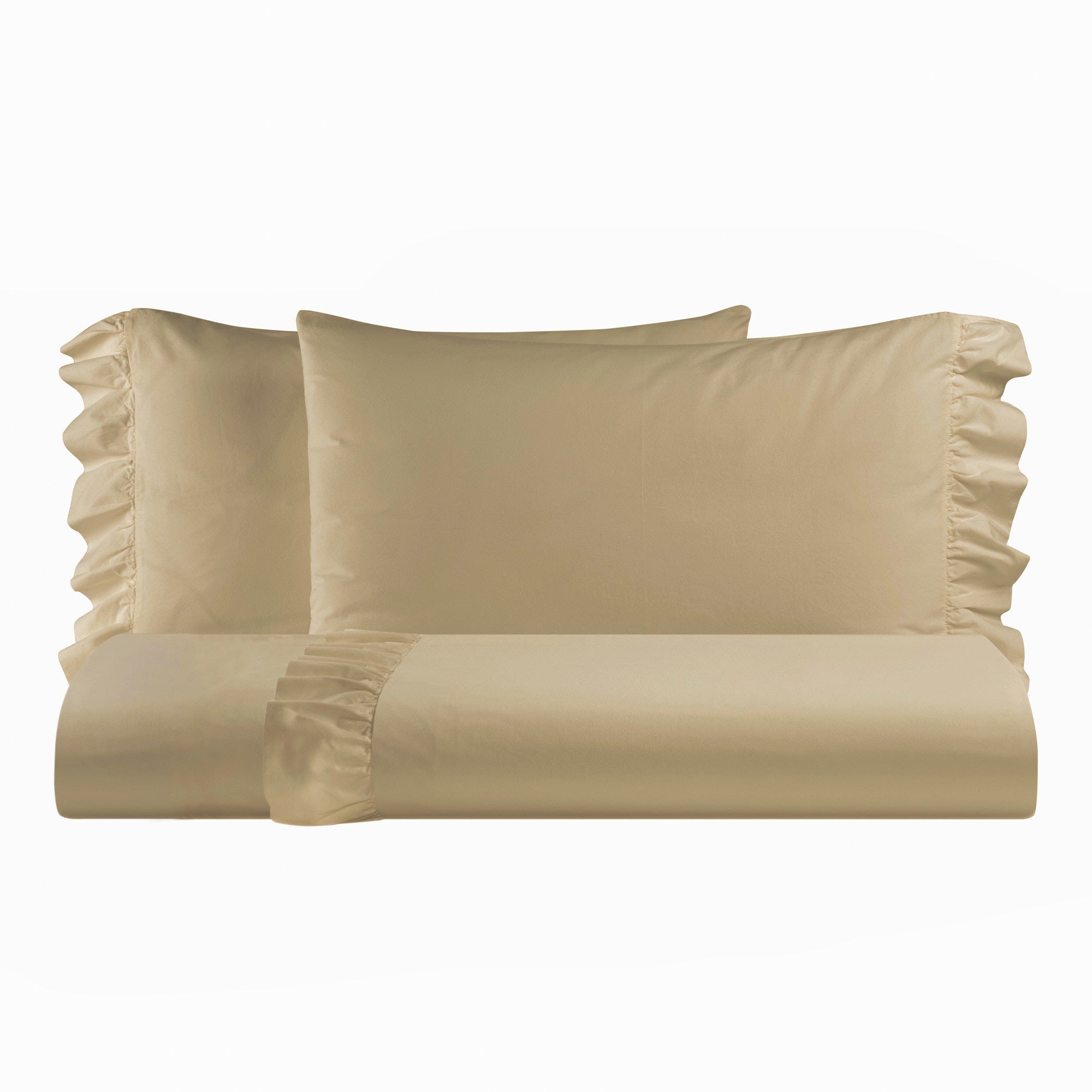 FINE SERIE Parure Lenzuola No-Stiro FRAPPA LAB Letto Moreali Tessile Casa Matrimoniale Deserto