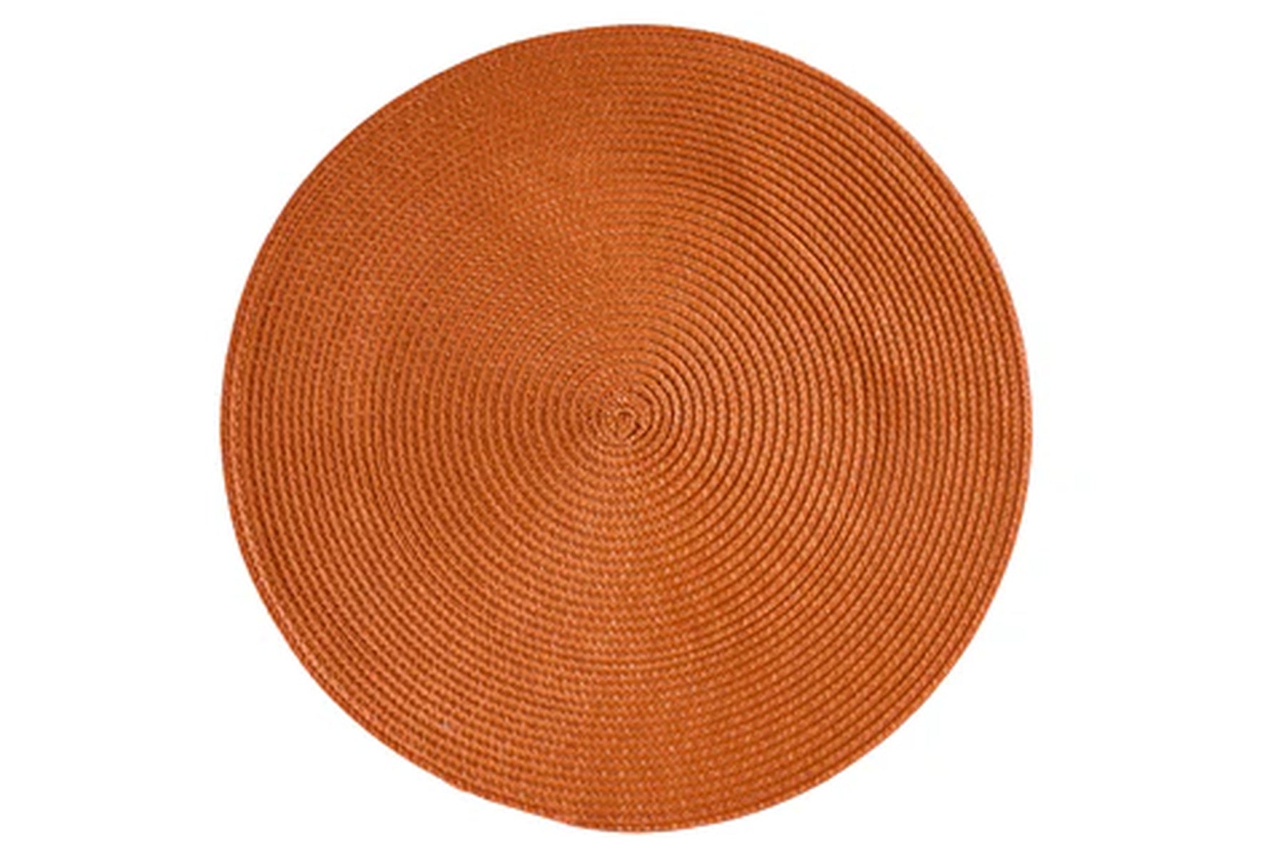 Set 4 Sottopiatti INTRECCIO Accessorio Moreali Tessile Casa Diametro 38 Arancione