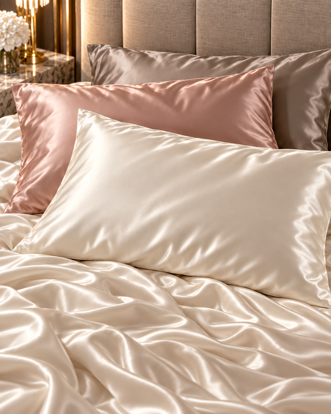Federa in Seta Pura SUA MAESTÀ Letto Moreali Tessile Casa
