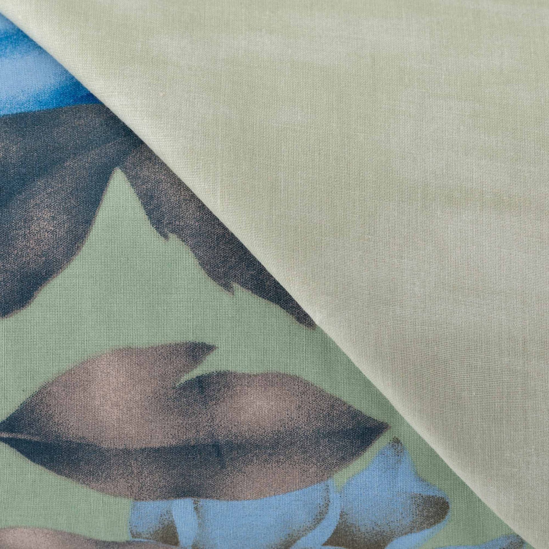 Parure Copripiumino Cotone Stampato Hoara Letto Riviera