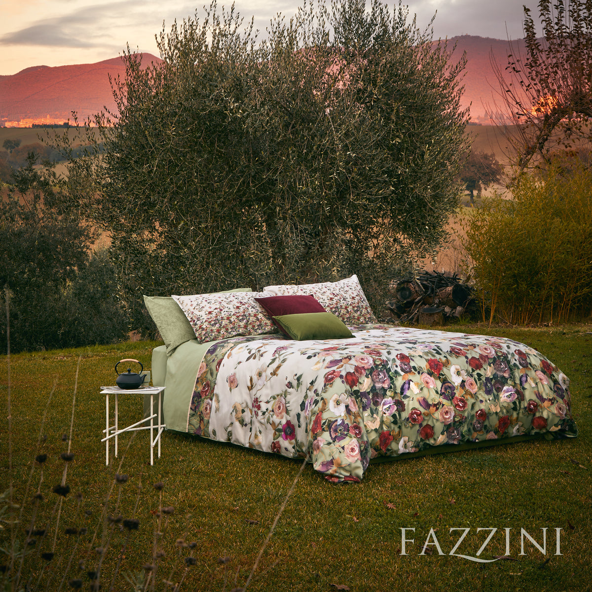 Completo Lenzuola Flanella Cotone Fazzini NETTARE Letto Fazzini