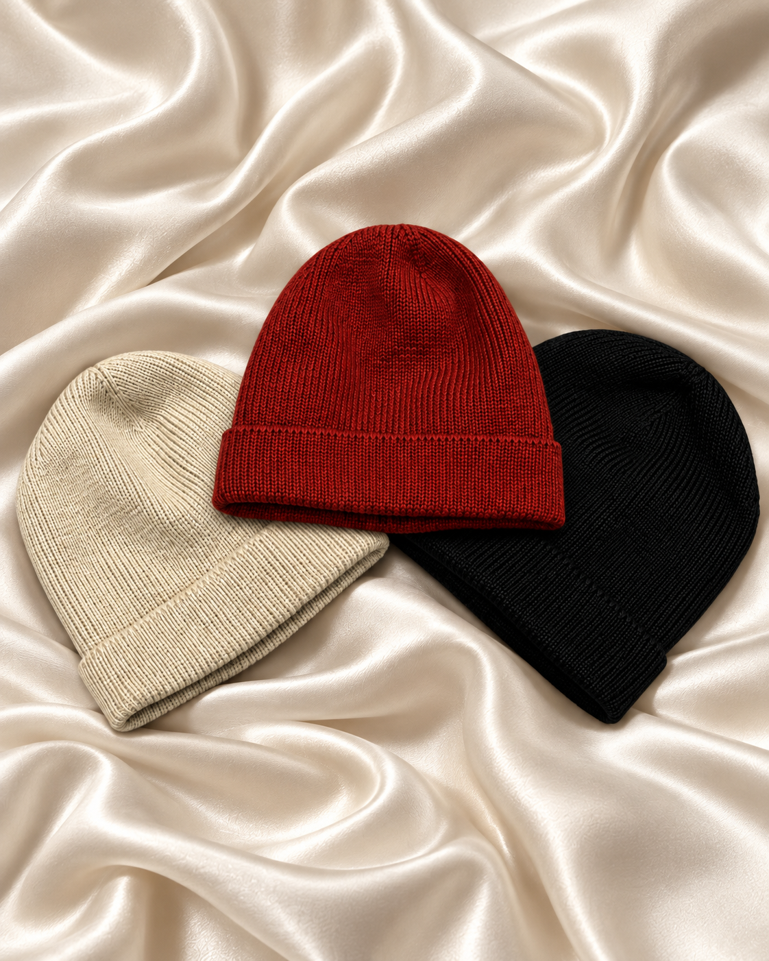 Cappello Fodera Pura Seta Accessorio Moreali Tessile Casa