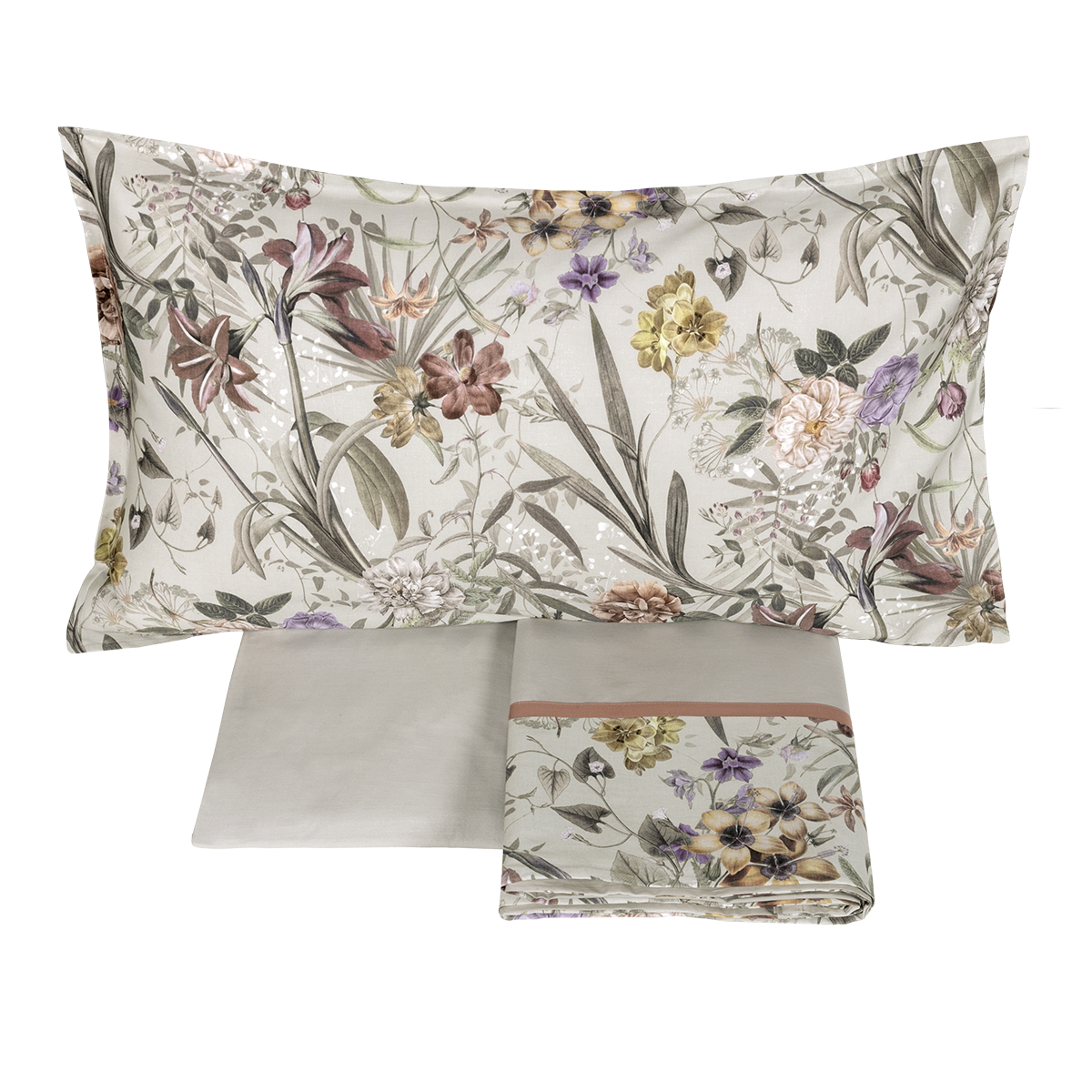 Completo Lenzuola Raso 300TC VANITAS