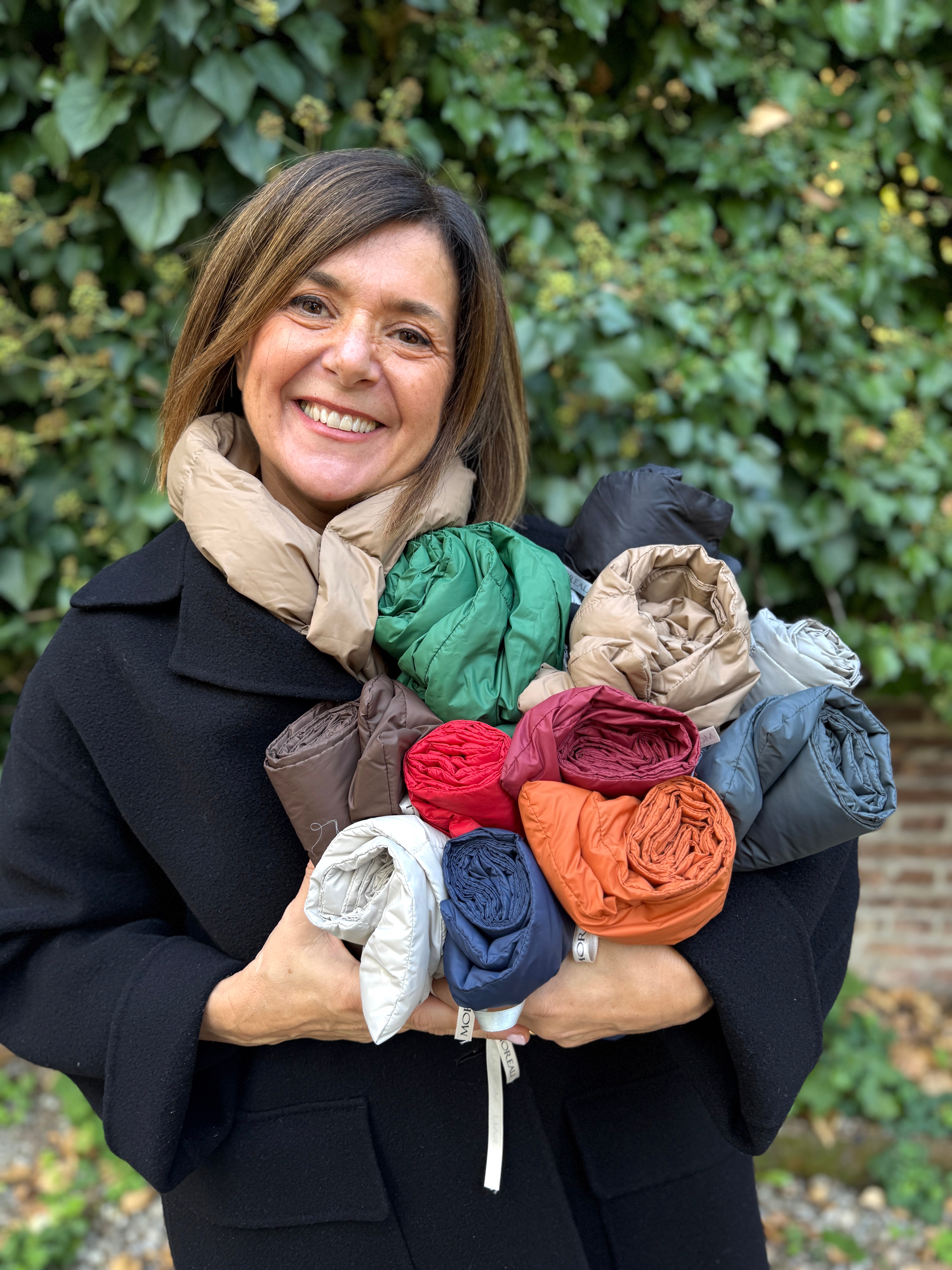 Sciarpa in Piumino d'Oca