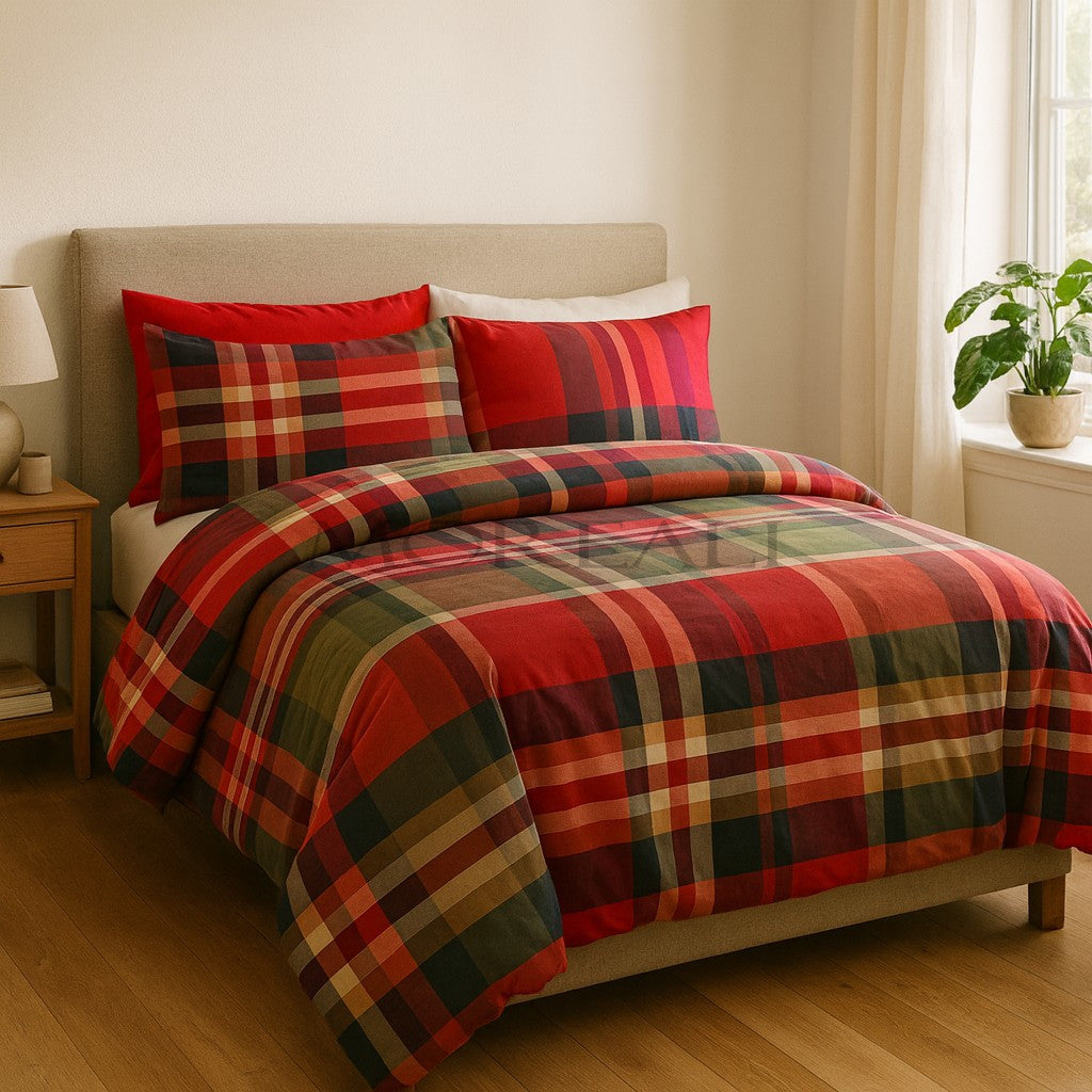 Parure Copripiumino BOSSI Tobias Letto Bossi Matrimoniale Tinto Filo