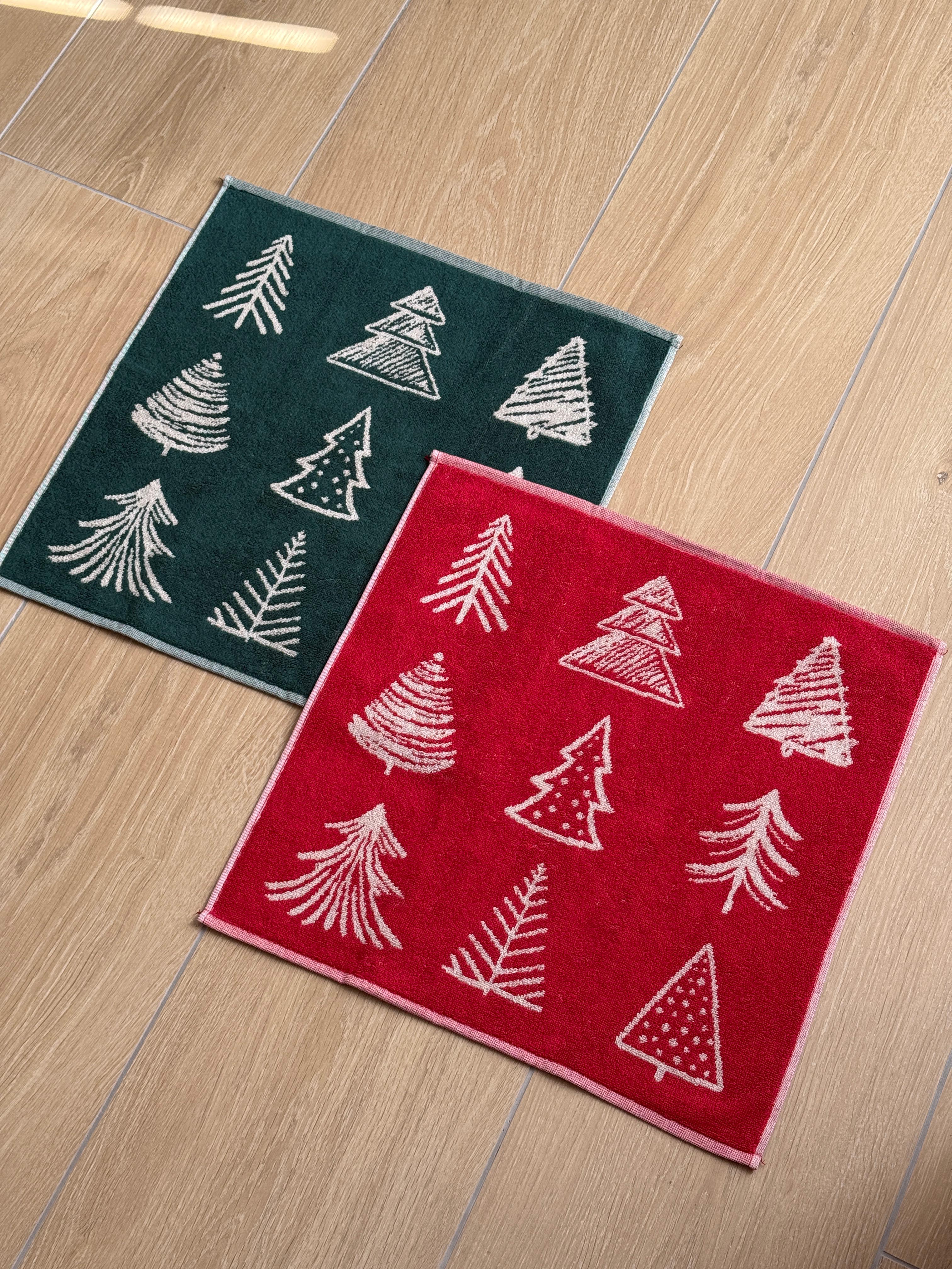 Set Canovacci Spugna Jacquard NOEL Cucina Moreali Tessile Casa